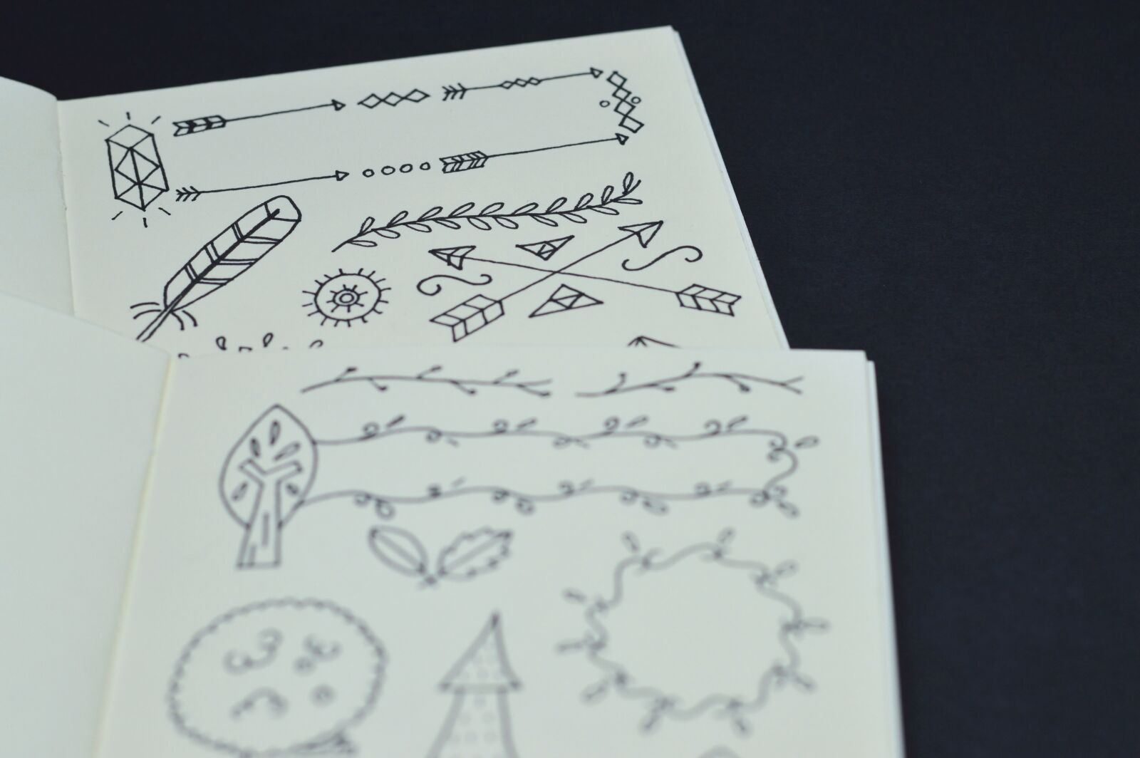 Nikon D3200 sample photo. Sketch, drawing, address book photography