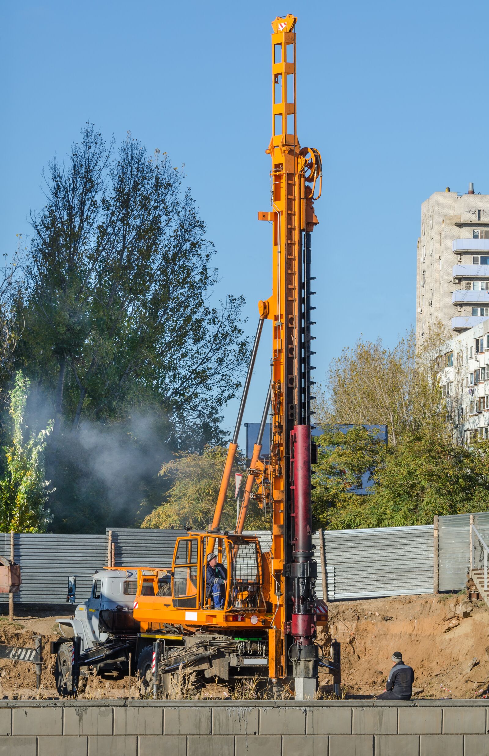 Nikon D7000 sample photo. Build, cement, column photography