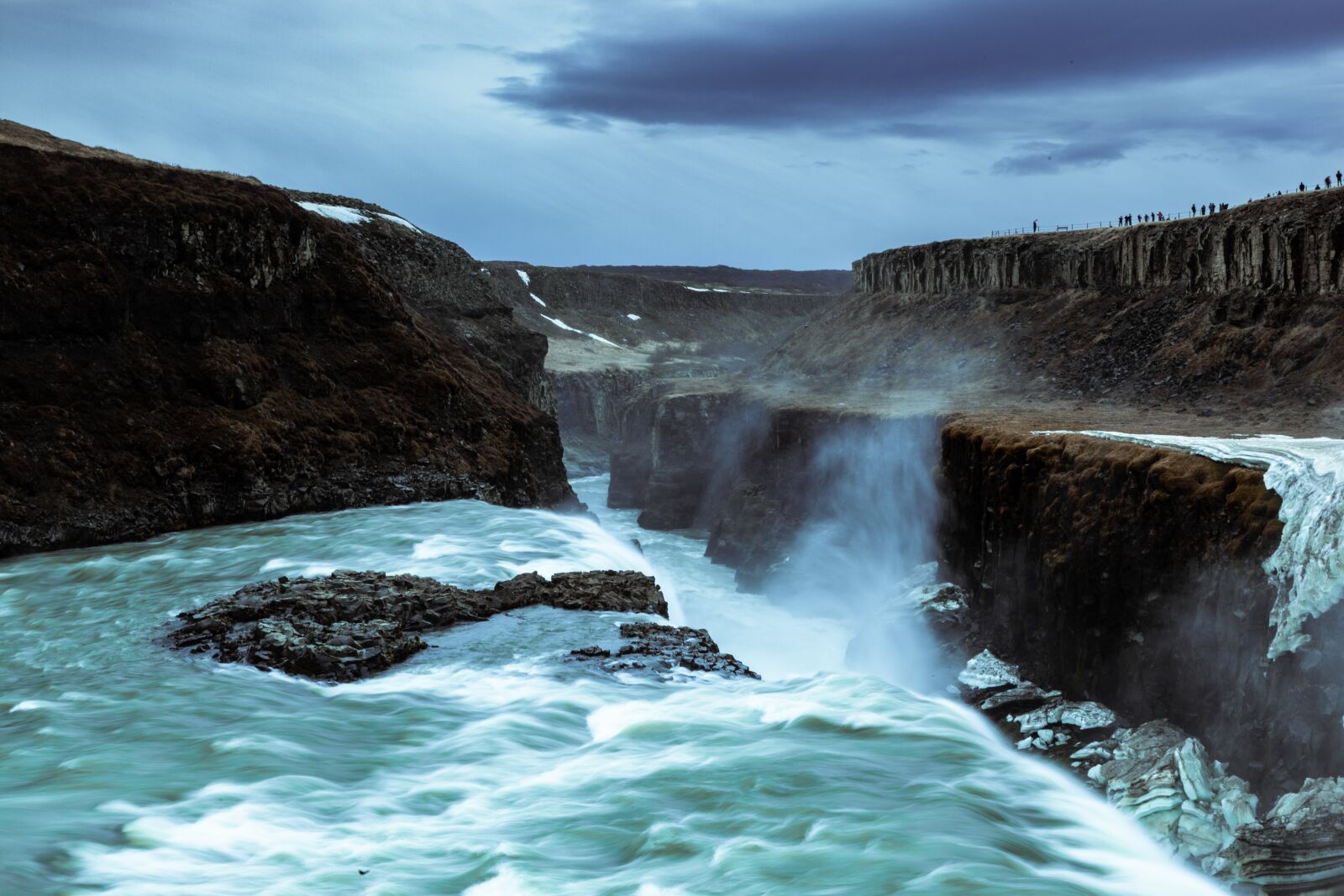 Canon EOS 5D Mark II + Canon EF 24-105mm F4L IS USM sample photo. Gullfoss, iceland, waterfall photography