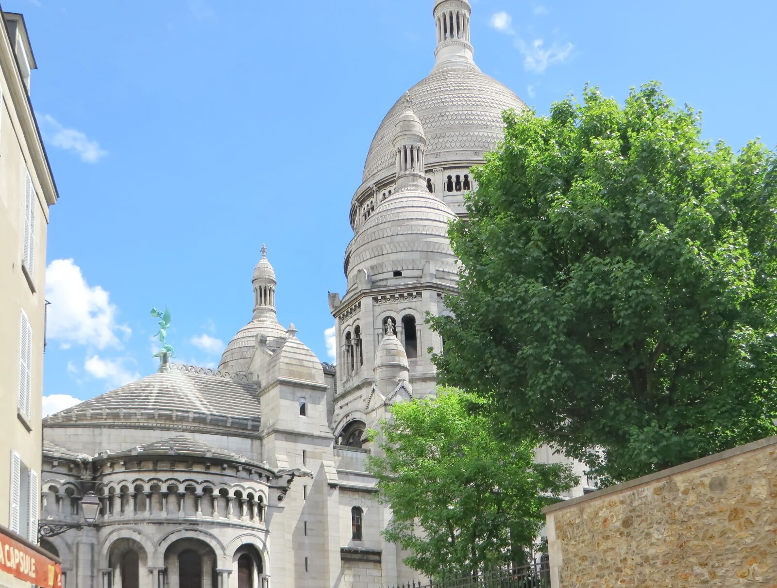 Canon PowerShot SX270 HS sample photo. Paris, montmartre, basilica photography