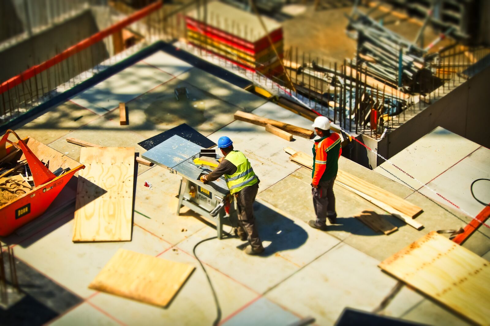 Olympus OM-D E-M10 sample photo. Construction, site, build photography