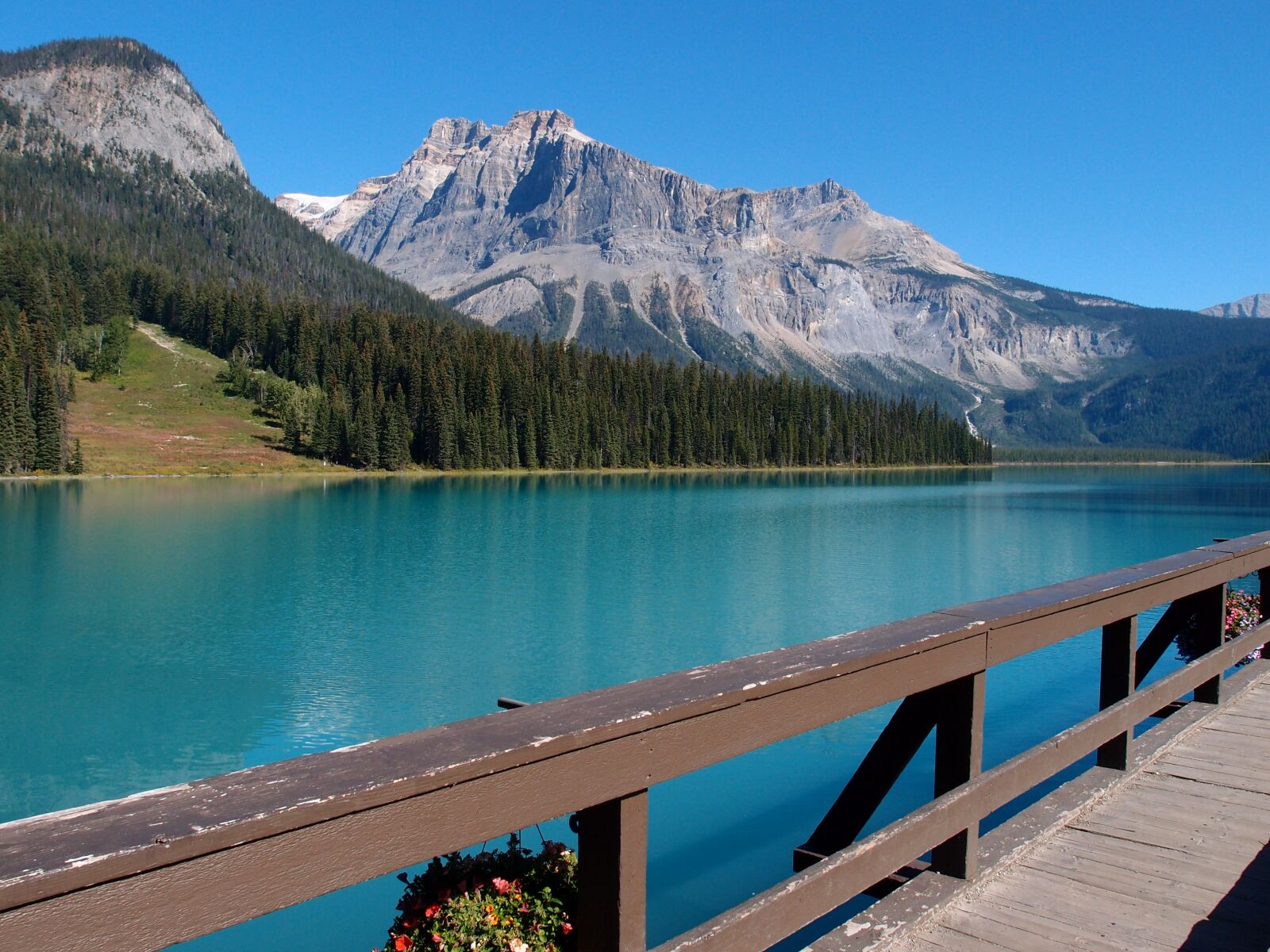 Olympus XZ-1 sample photo. Emerald lake, yoho national photography