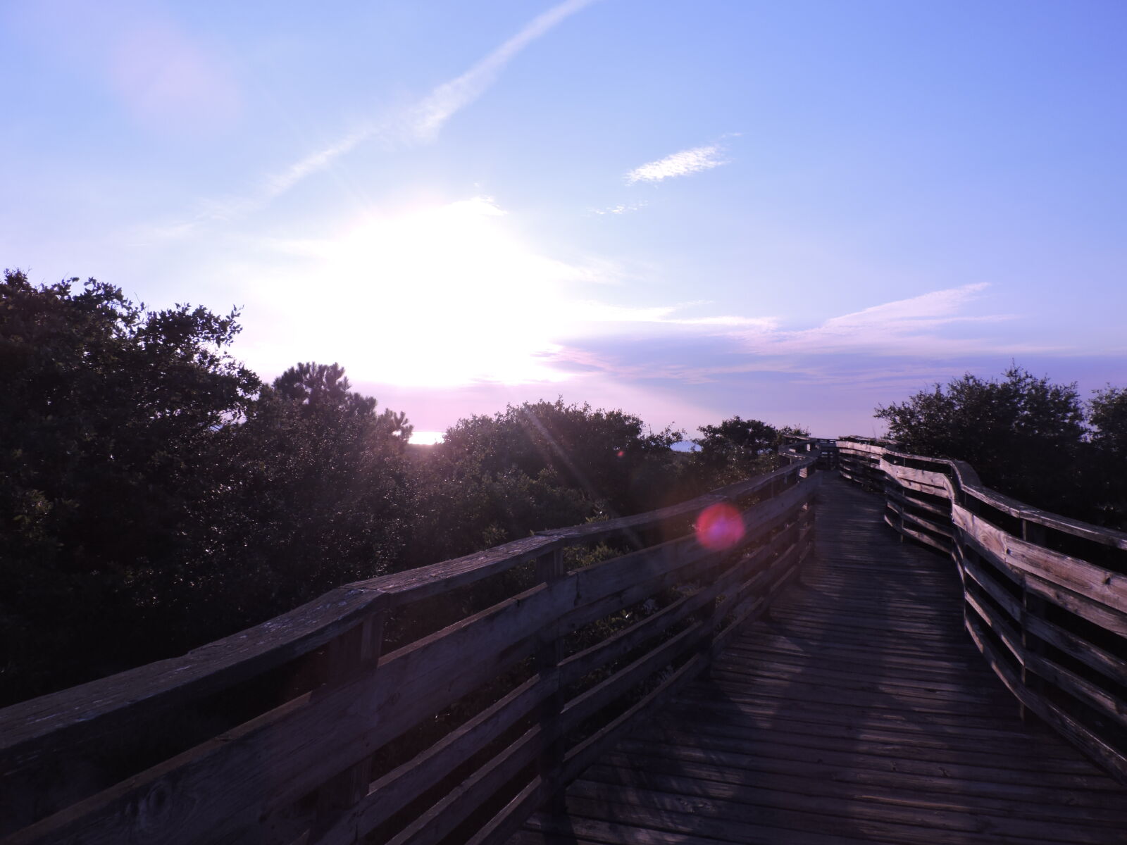 Nikon Coolpix P530 sample photo. Boardwalk, sunset photography