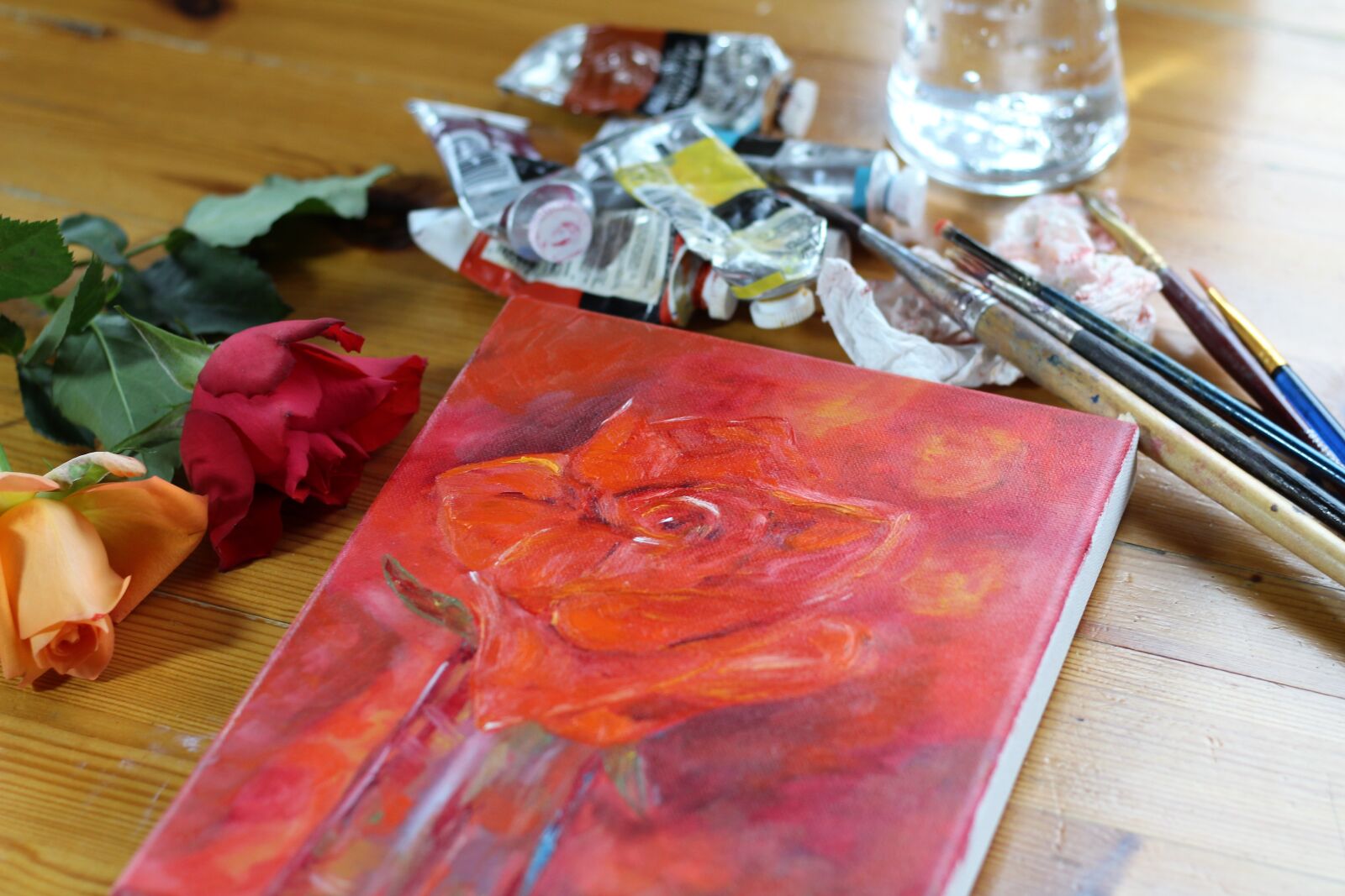 Canon EOS 1300D (EOS Rebel T6 / EOS Kiss X80) + Canon EF 50mm F1.8 STM sample photo. Oil painting, art, art photography
