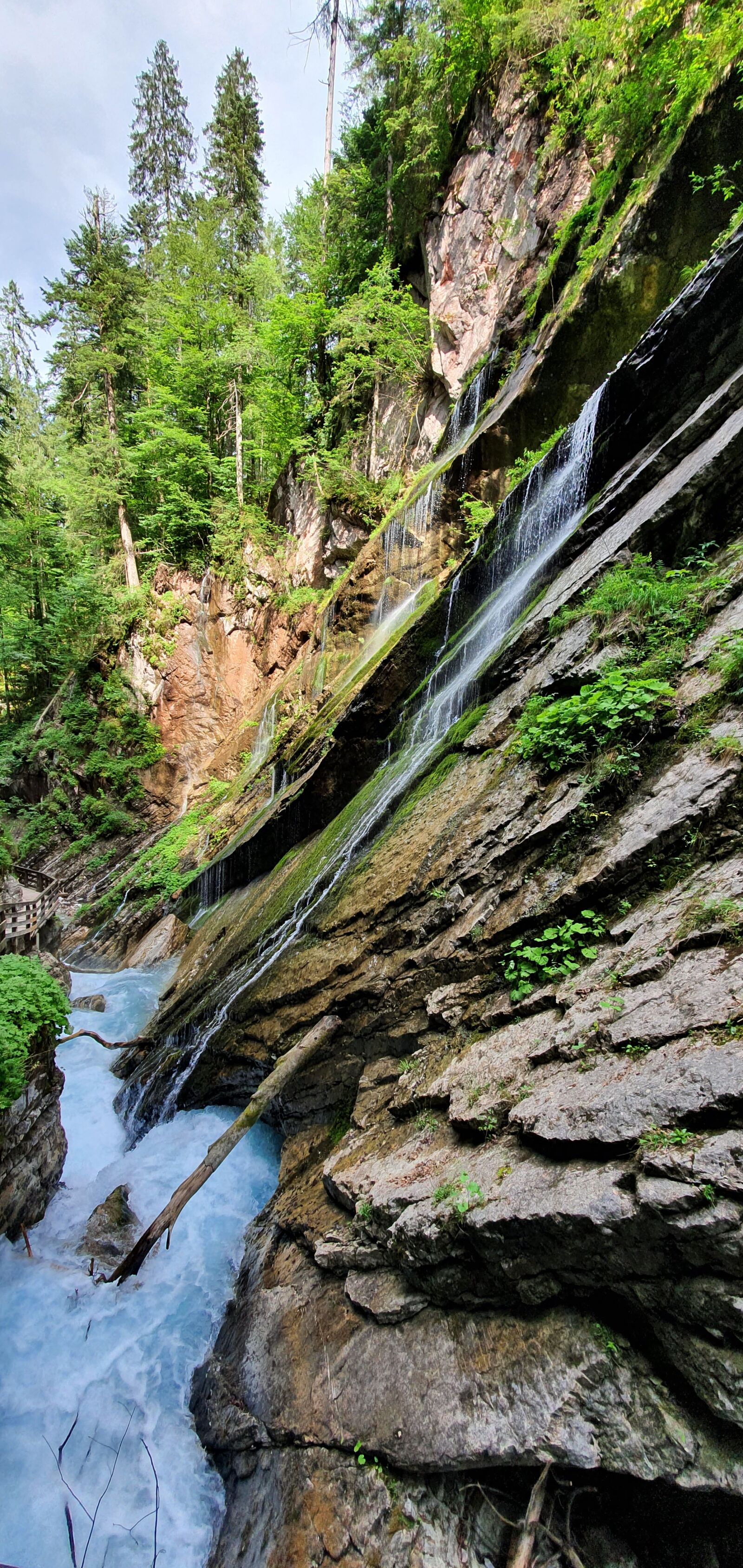 Samsung Galaxy S10 sample photo. Alpine, waterfall, white water photography