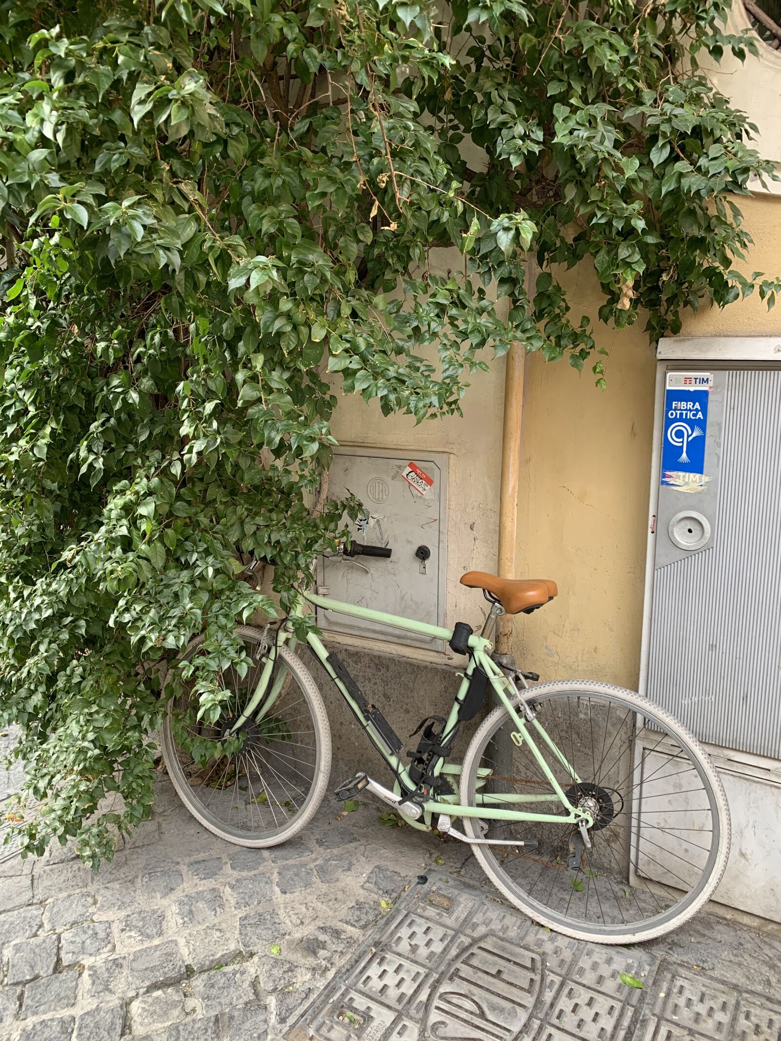 Apple iPhone XS Max sample photo. Rome, bicycle, street photography