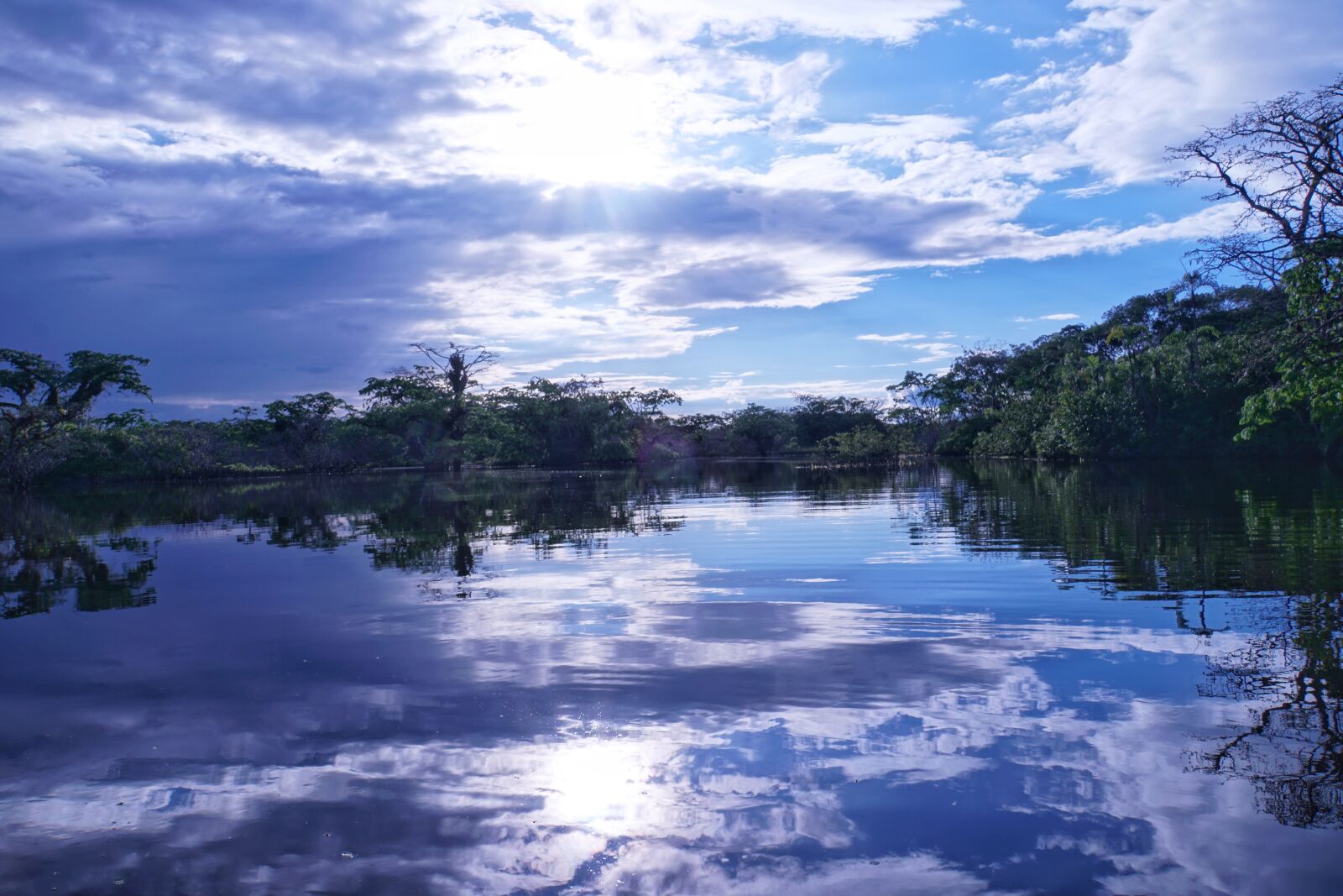 Sony E 18-200mm F3.5-6.3 OSS sample photo. Amazonia, ecuador, sunset photography