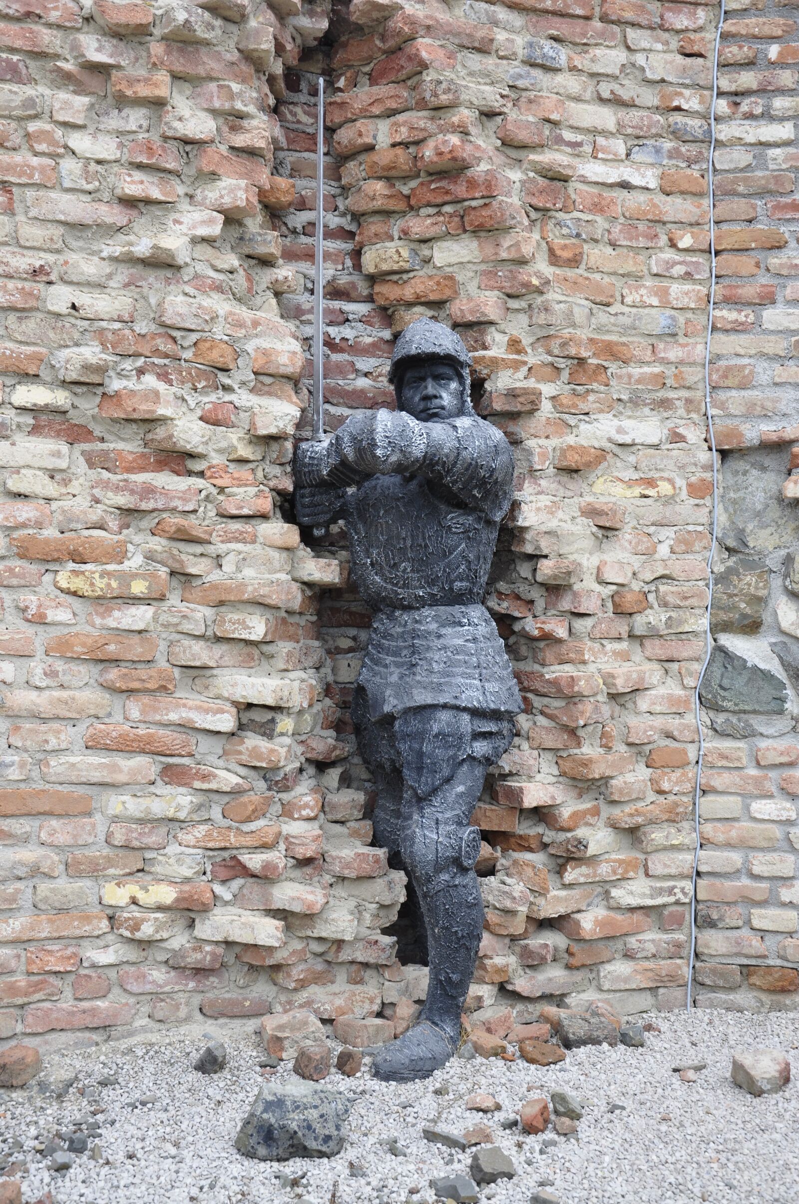 Nikon D90 sample photo. Knight, sword, armor photography