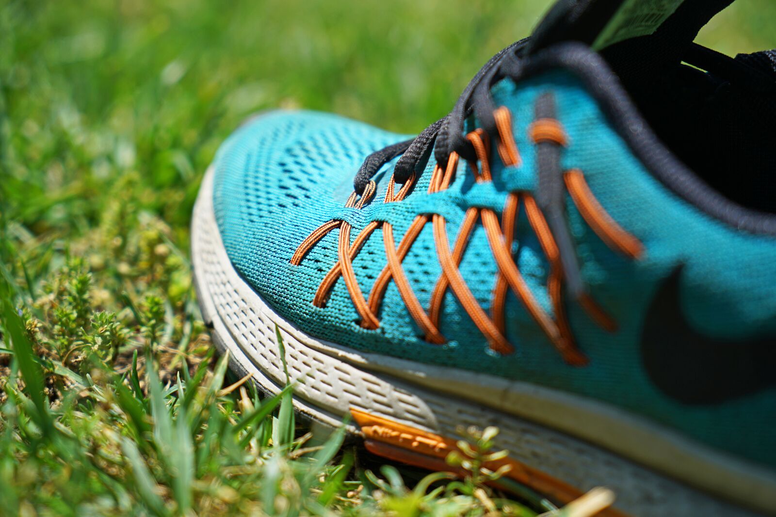 Sony a7R II + Sony Vario Tessar T* FE 24-70mm F4 ZA OSS sample photo. Shoes, blue, sports photography