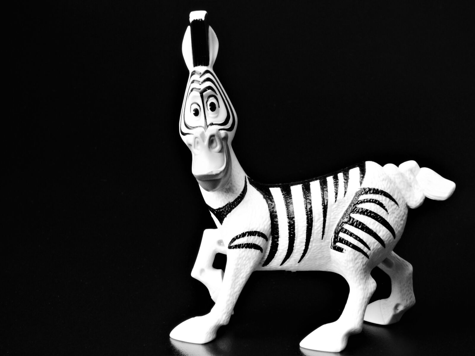 Panasonic DMC-FZ72 sample photo. Zebra, stripes, toys photography