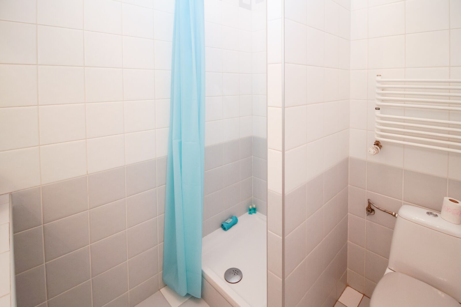 Canon EF-S 10-18mm F4.5–5.6 IS STM sample photo. Shower, bathroom, wc photography