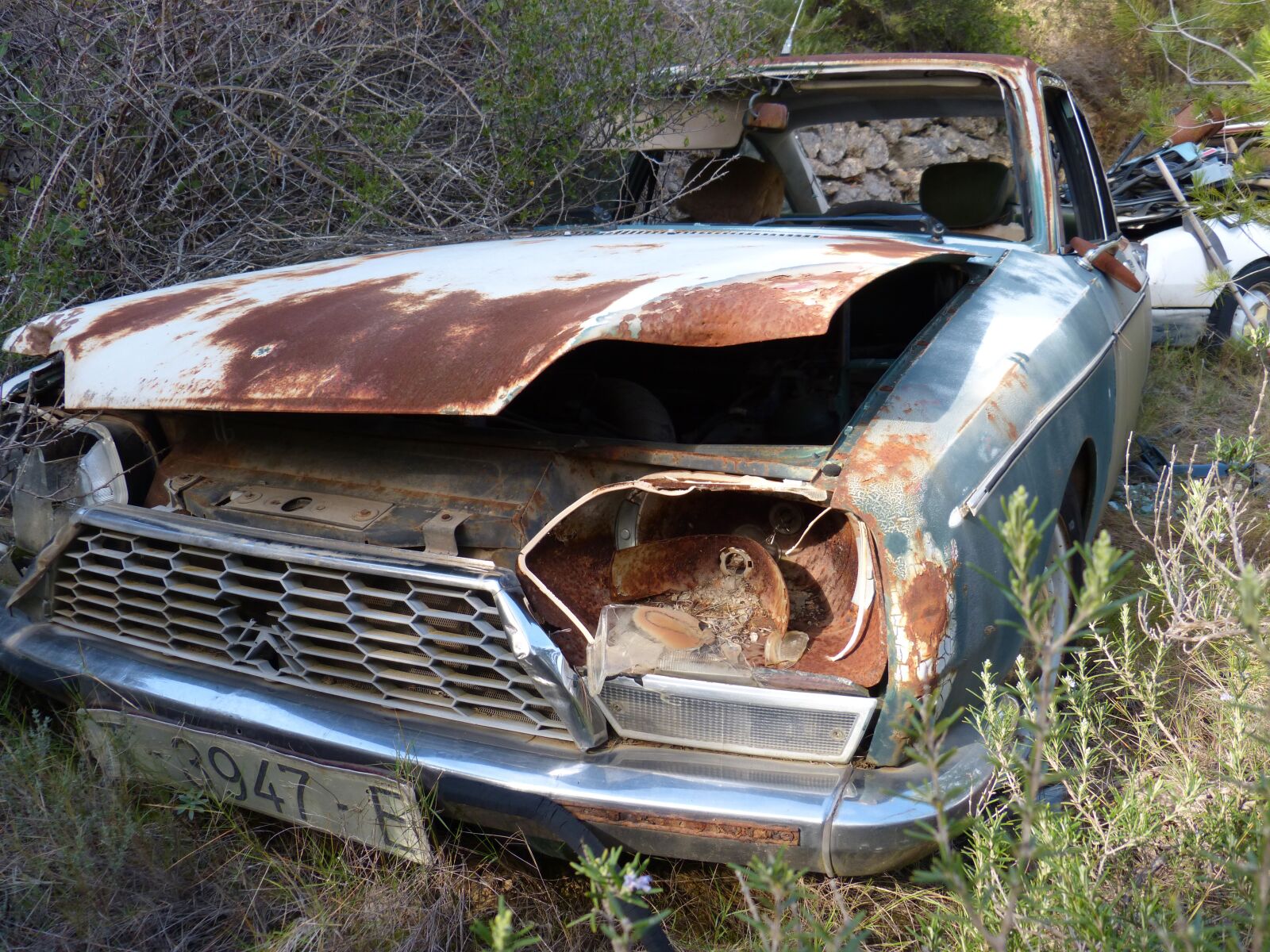 Panasonic DMC-FZ62 sample photo. Car, old, citroen gs photography