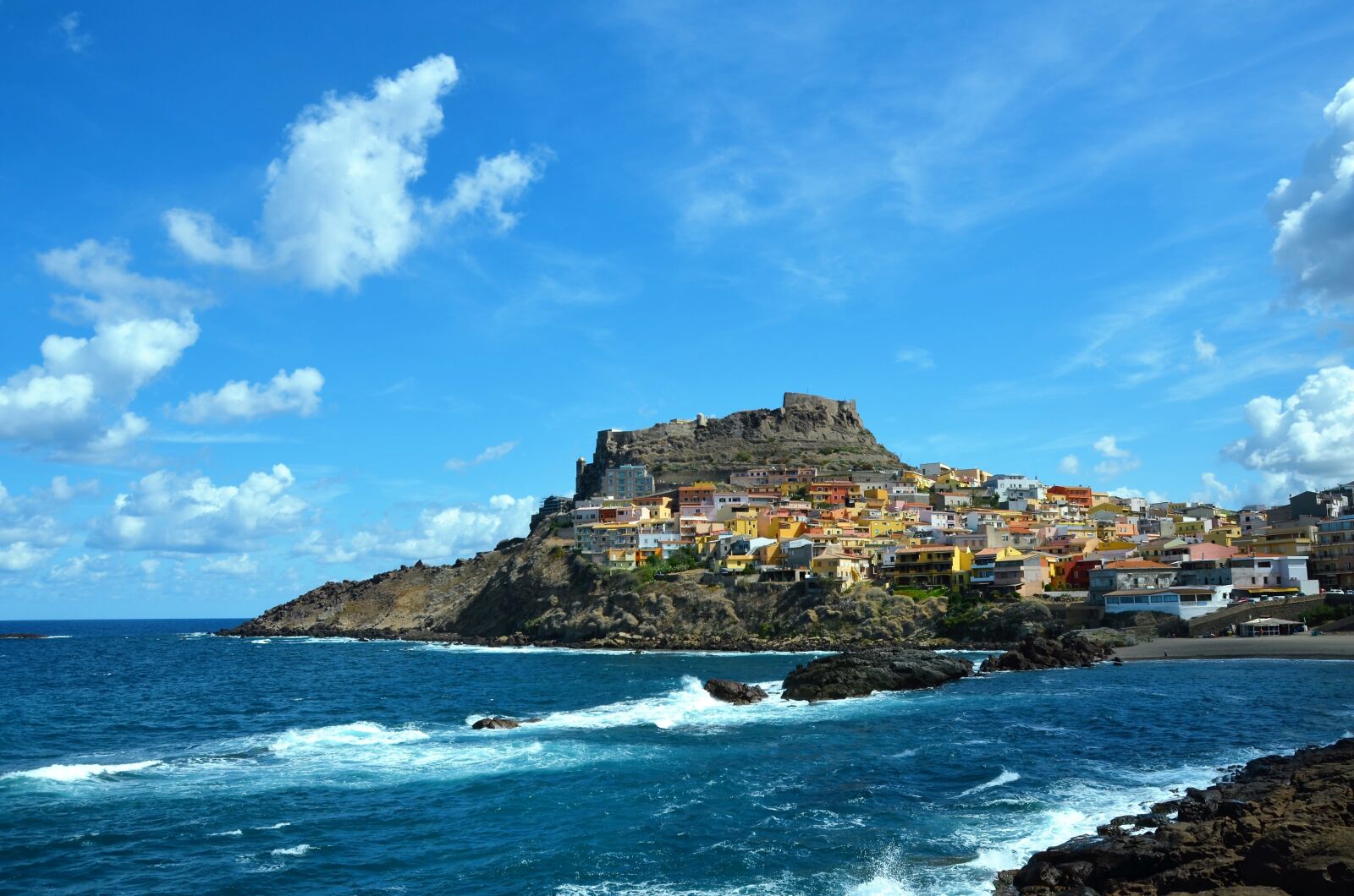 Nikon D5100 sample photo. Sardinia, sea, castelsardo photography