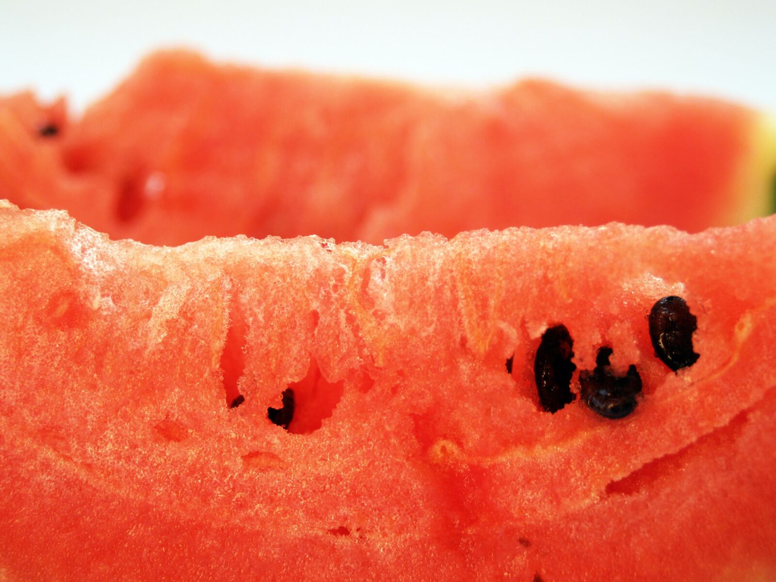 Olympus E-300 (EVOLT E-300) sample photo. Watermelon, slice, isolated photography