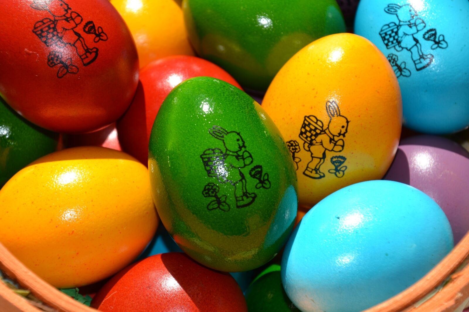 Nikon D3100 sample photo. Easter, easter eggs, egg photography