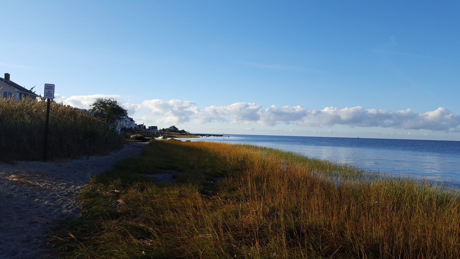 Samsung Galaxy S6 sample photo. Clinton harbor, beach, long photography