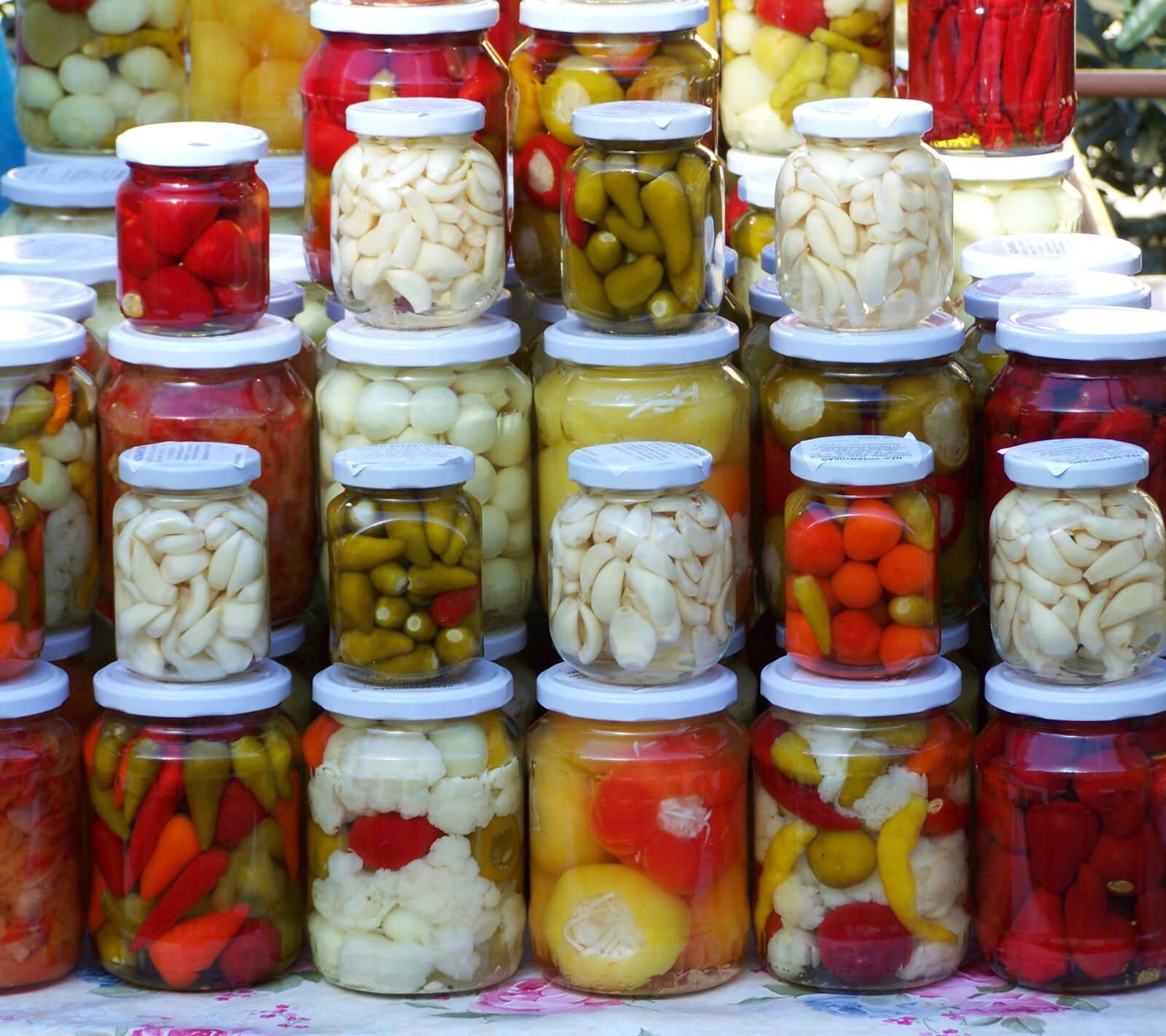 Kodak EASYSHARE ZD710 ZOOM DIGITAL CAMERA sample photo. Pickled vegetables, pickles, food photography