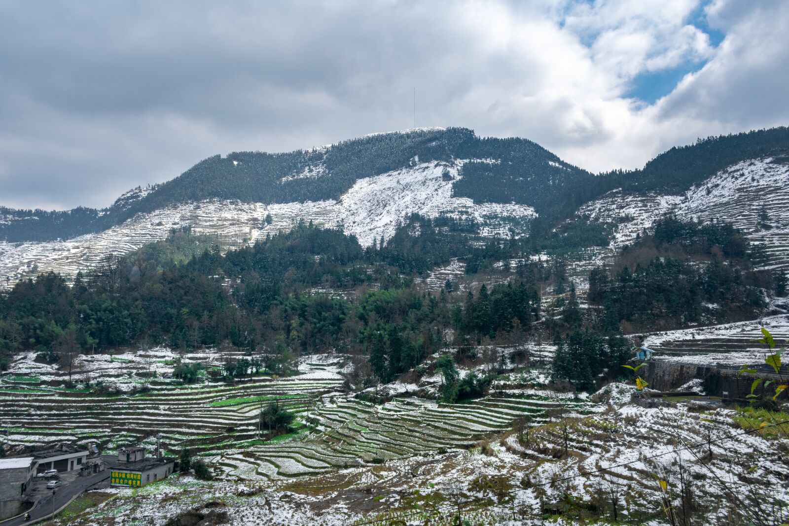 Nikon D3400 sample photo. Snow, mountain, sky photography