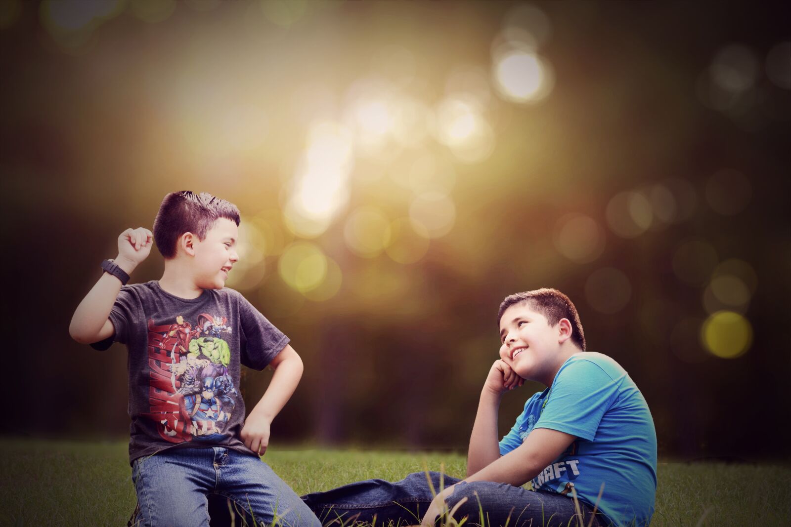 Nikon D3300 sample photo. Children, brothers, portrait photography