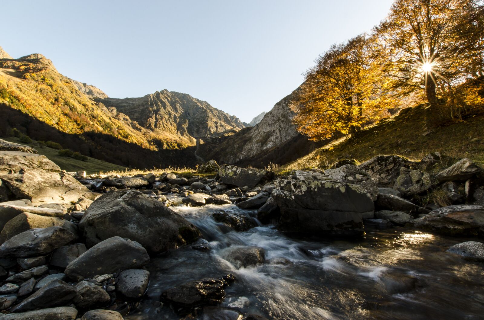 Nikon D5100 sample photo. River, mountain, sky photography