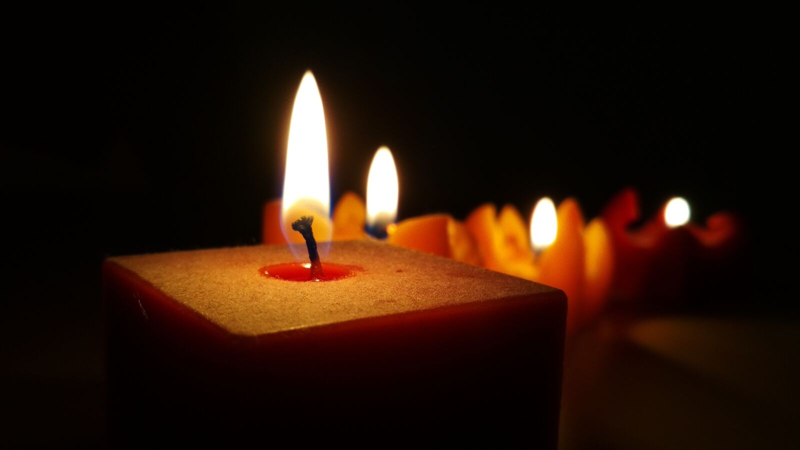 Xiaomi Redmi 4X sample photo. Candle, flame, candlelight photography