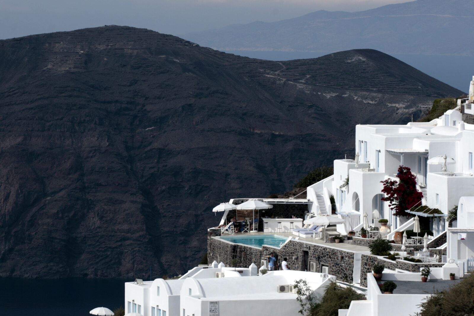 Canon EOS 30D sample photo. Santorini, greek island, cyclades photography