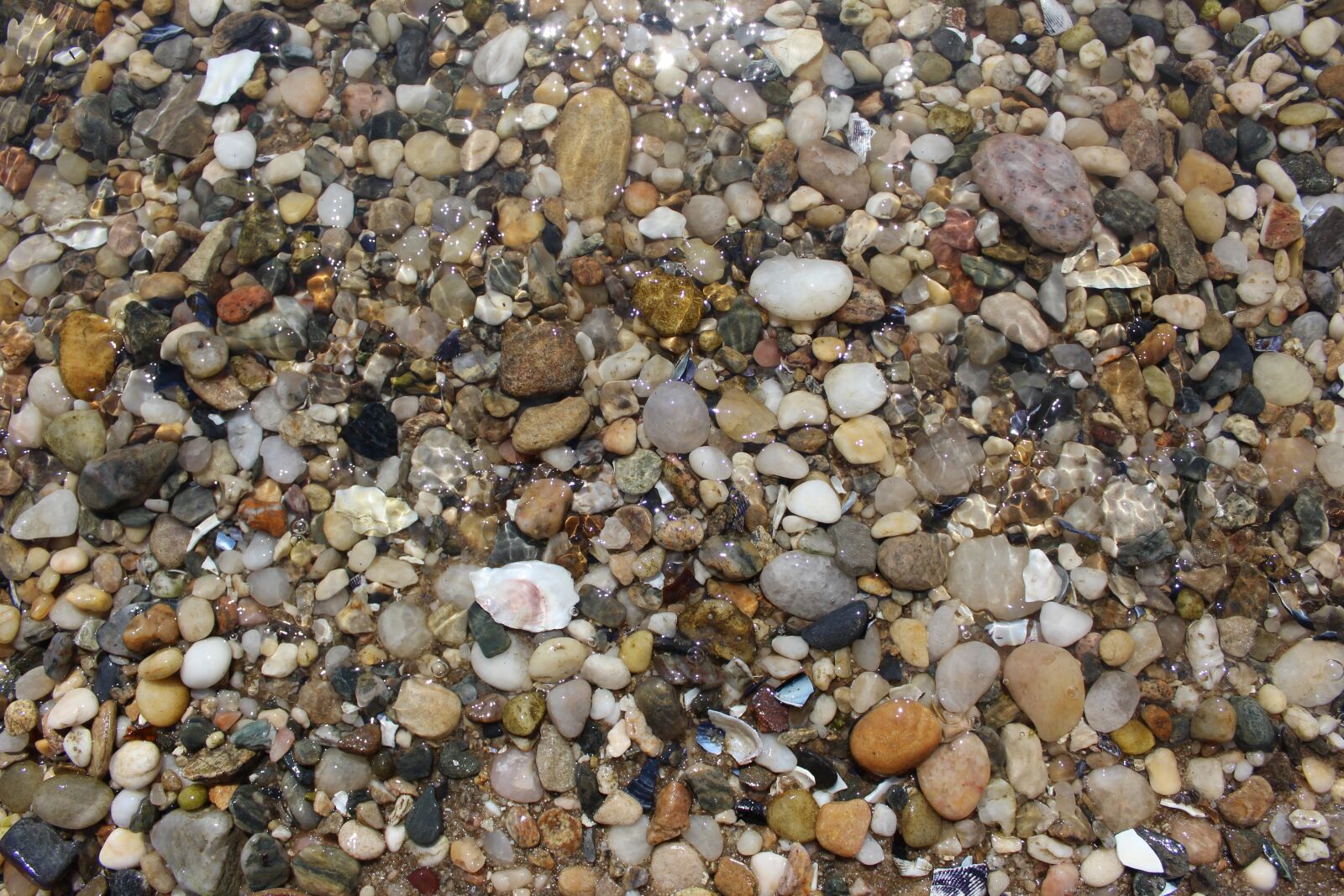 Canon EOS 1200D (EOS Rebel T5 / EOS Kiss X70 / EOS Hi) sample photo. Pebbles, rocks, water photography