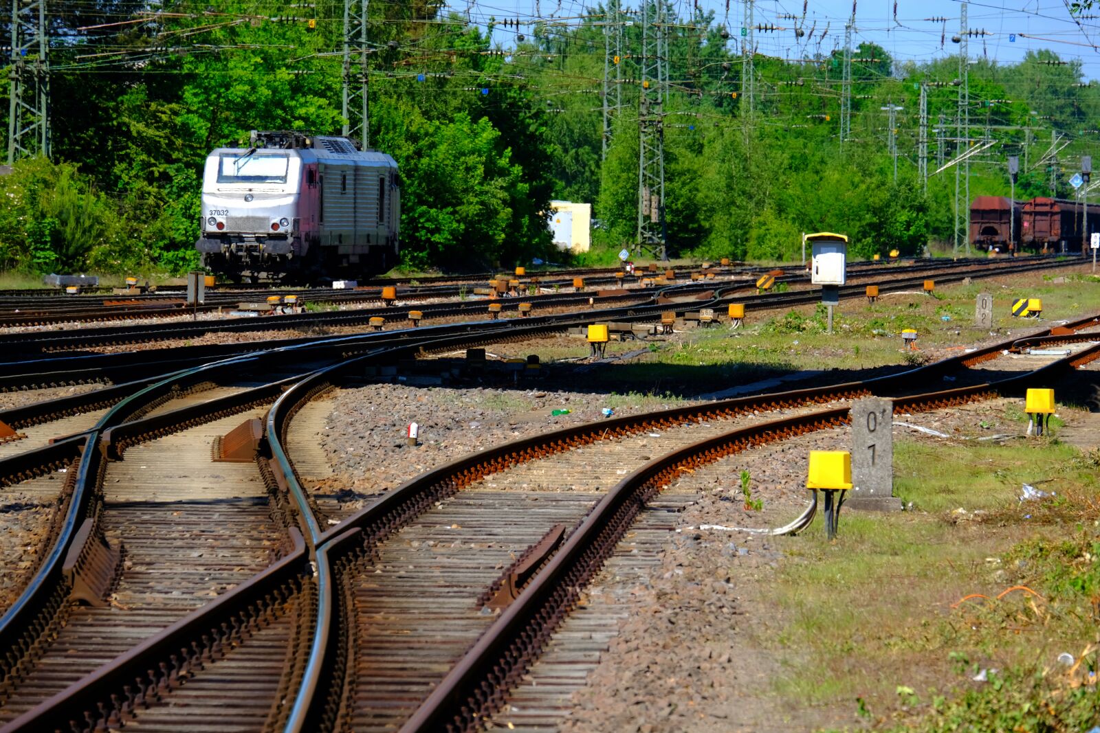 Fujifilm X-T20 sample photo. Gleise, rails, train photography