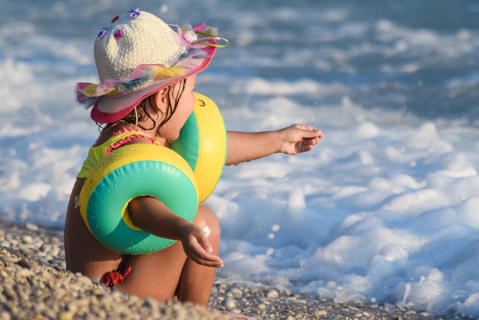 Nikon D5300 sample photo. Child, fun, beach photography