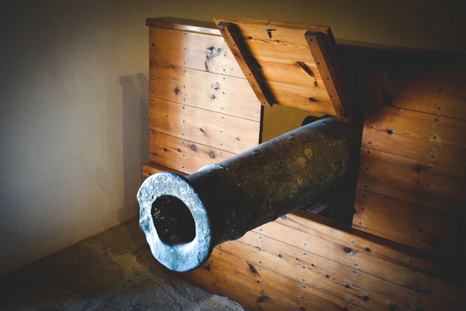 Nikon D3300 sample photo. Cannon, old, ship canon photography