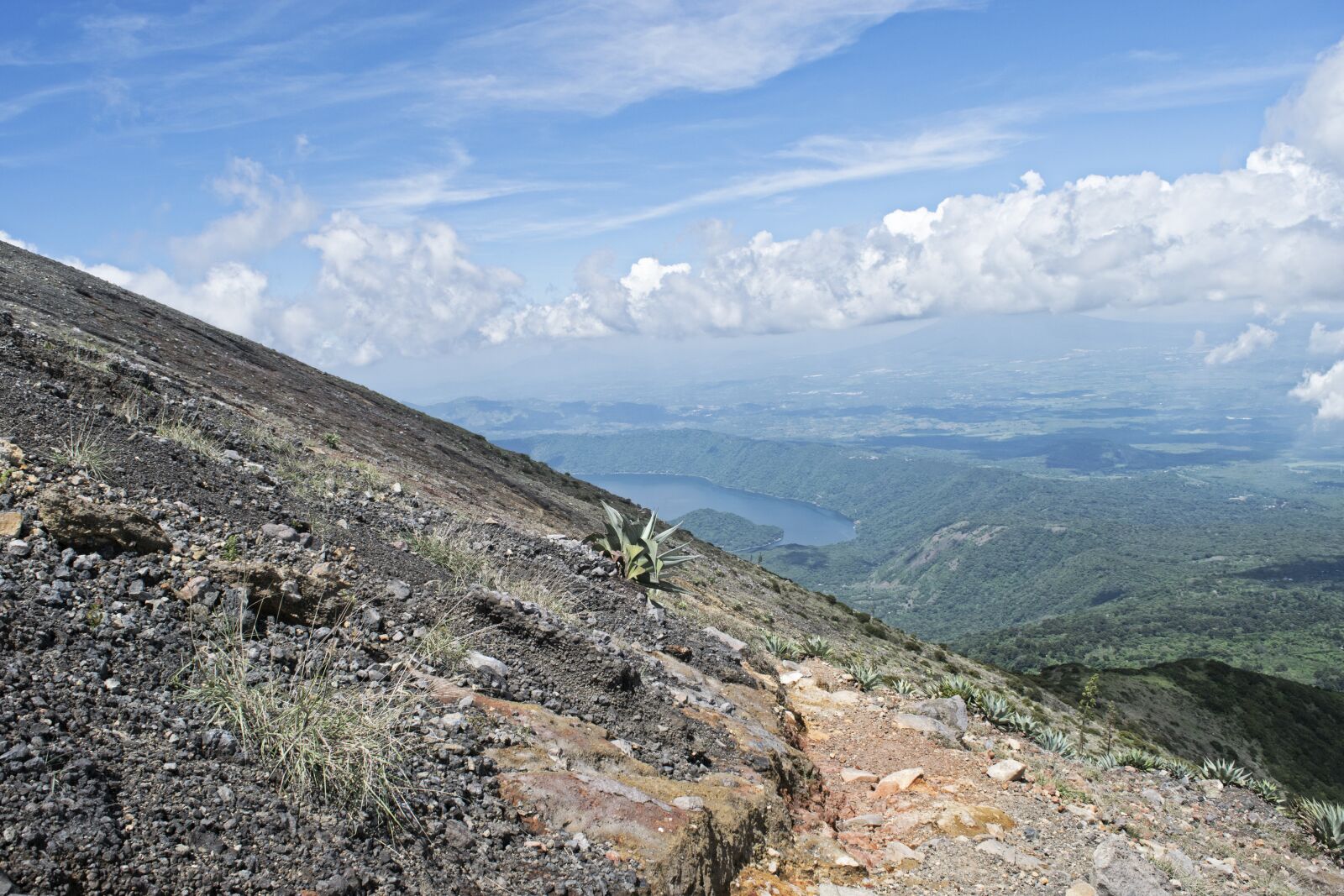 Nikon D3300 sample photo. Coatepeque, green hill, el photography