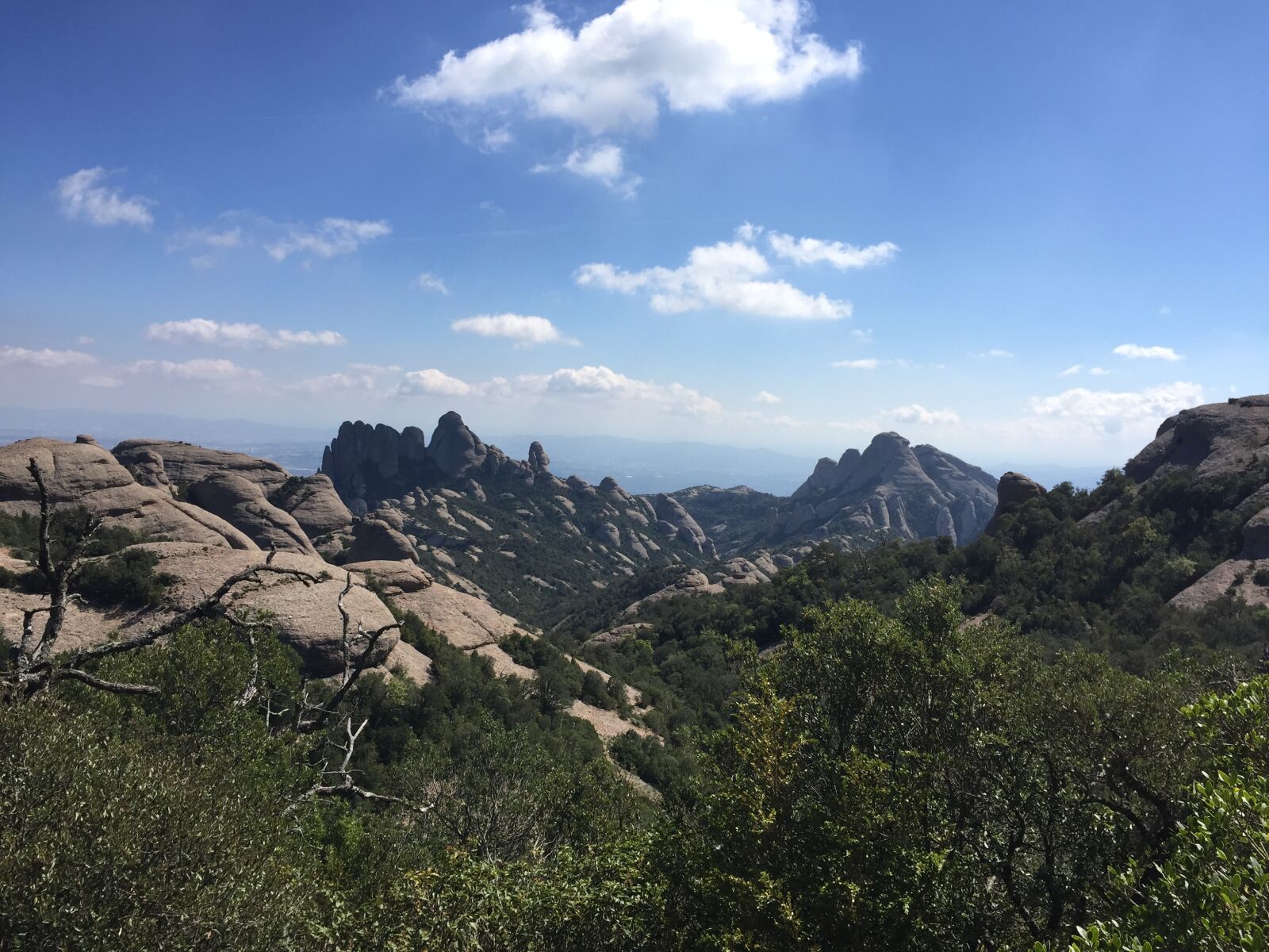 Apple iPhone 6 sample photo. Sky, mountain, montserrat photography