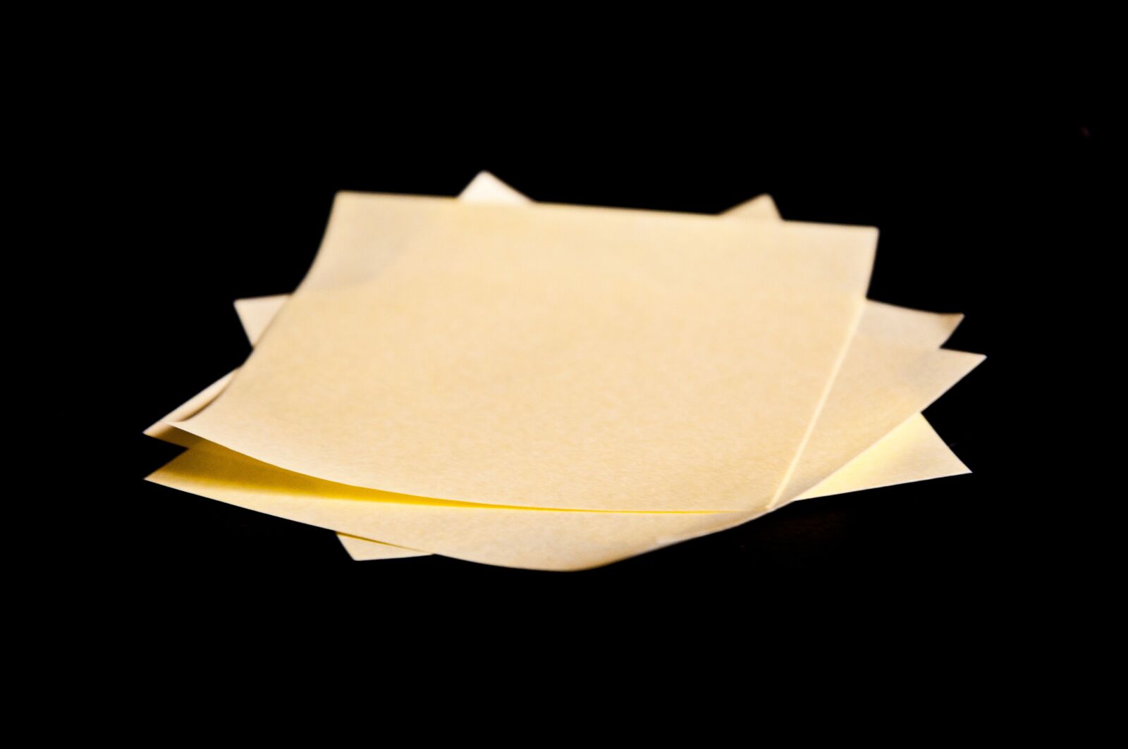 Nikon D90 sample photo. Post it, pile, yellow photography