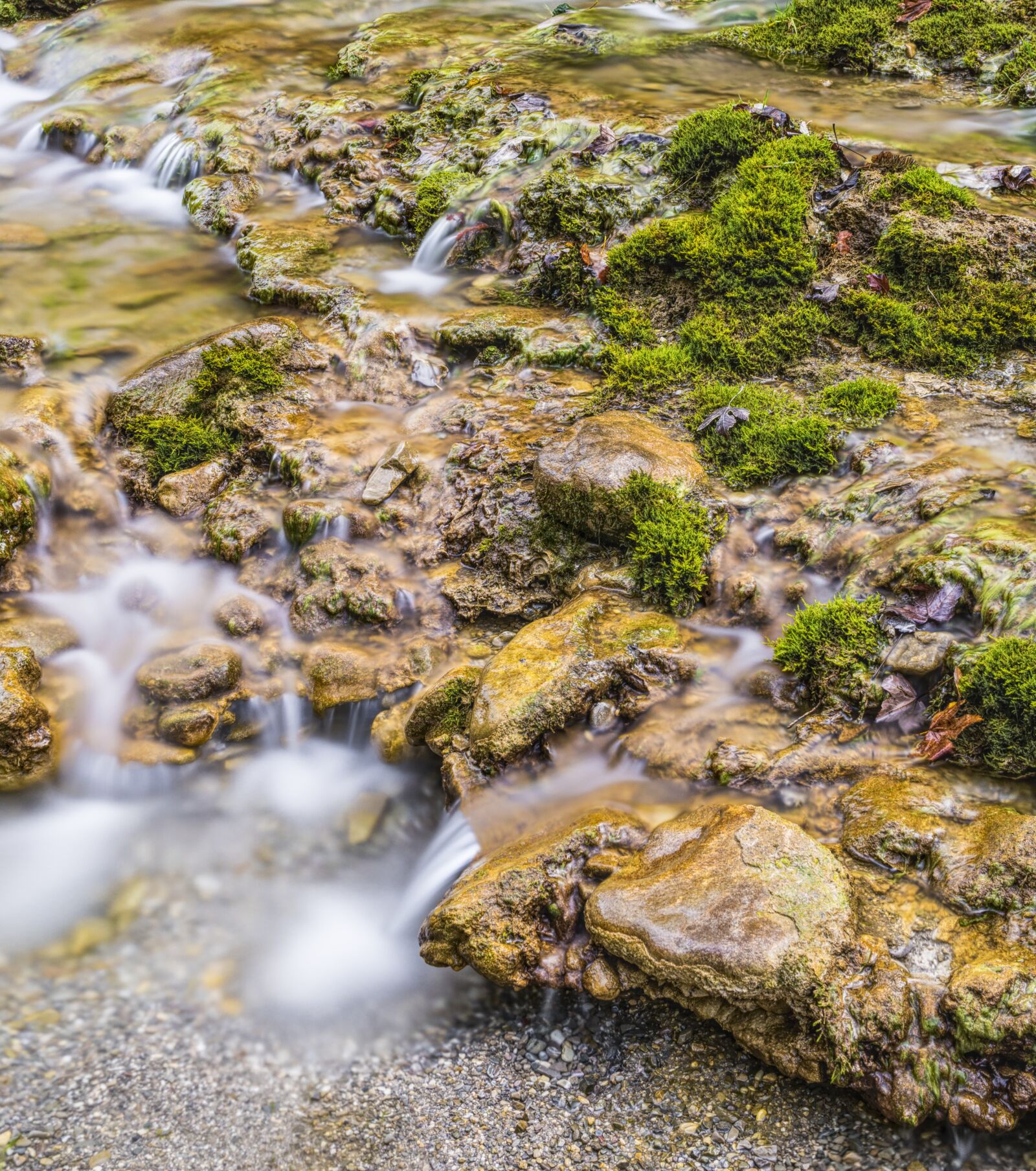 Sony a6300 + Sigma 30mm F2.8 EX DN sample photo. Waterfall, water, stones photography