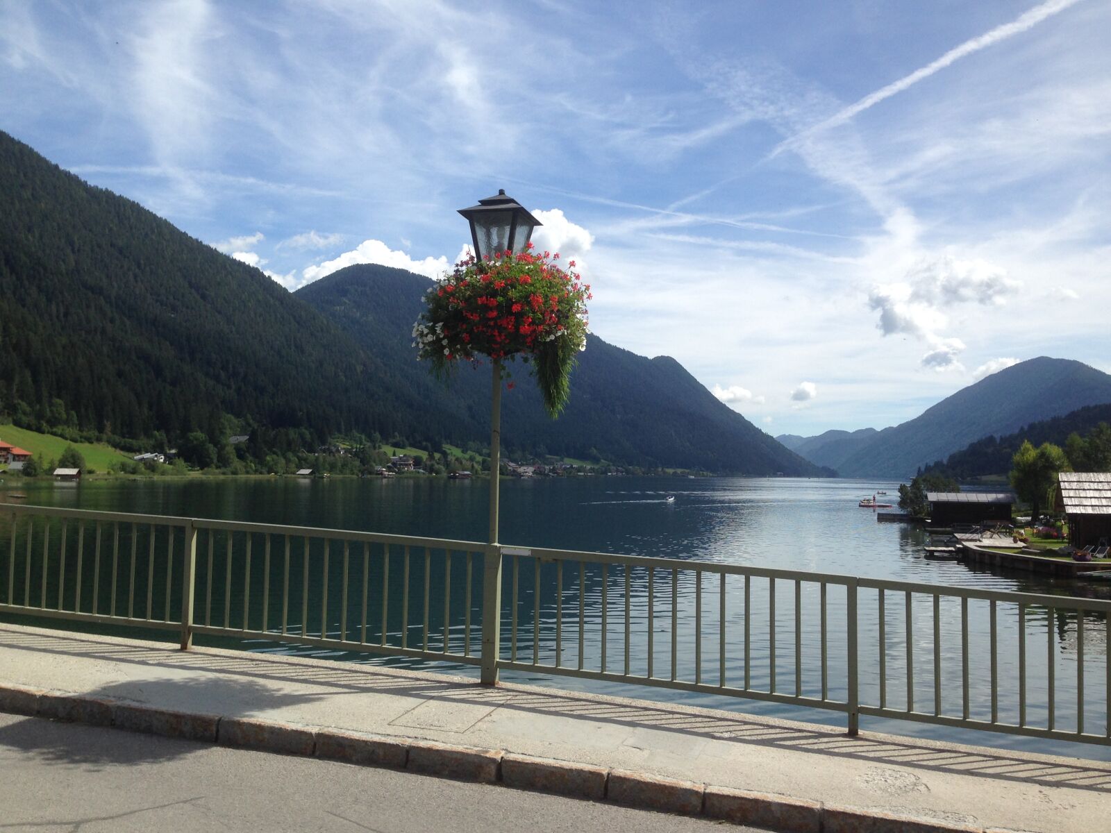 iPhone 5 back camera 4.12mm f/2.4 sample photo. Austria, holiday, lake, mountains photography