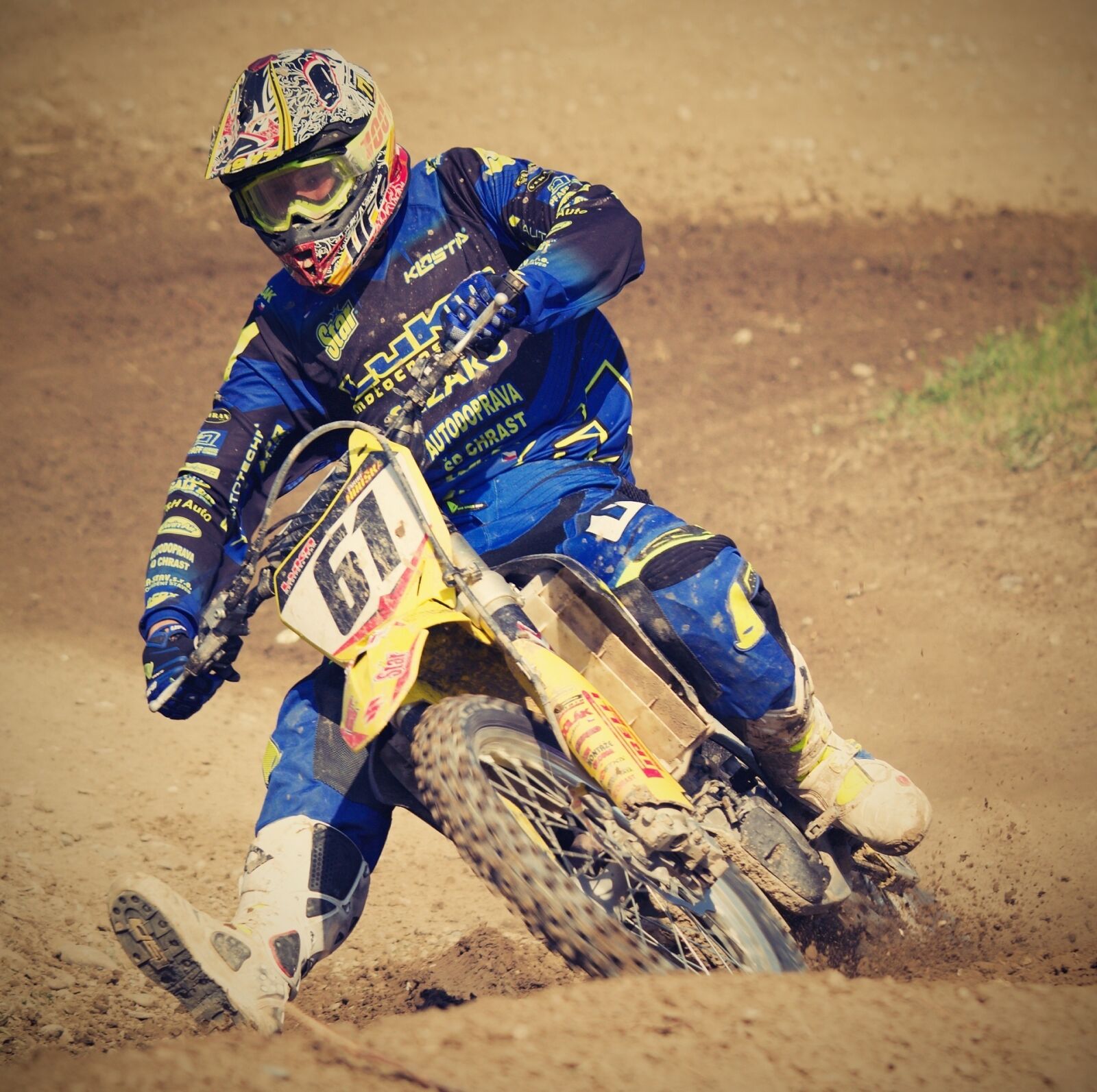 Canon EOS 60D sample photo. Motocross, rider, race photography