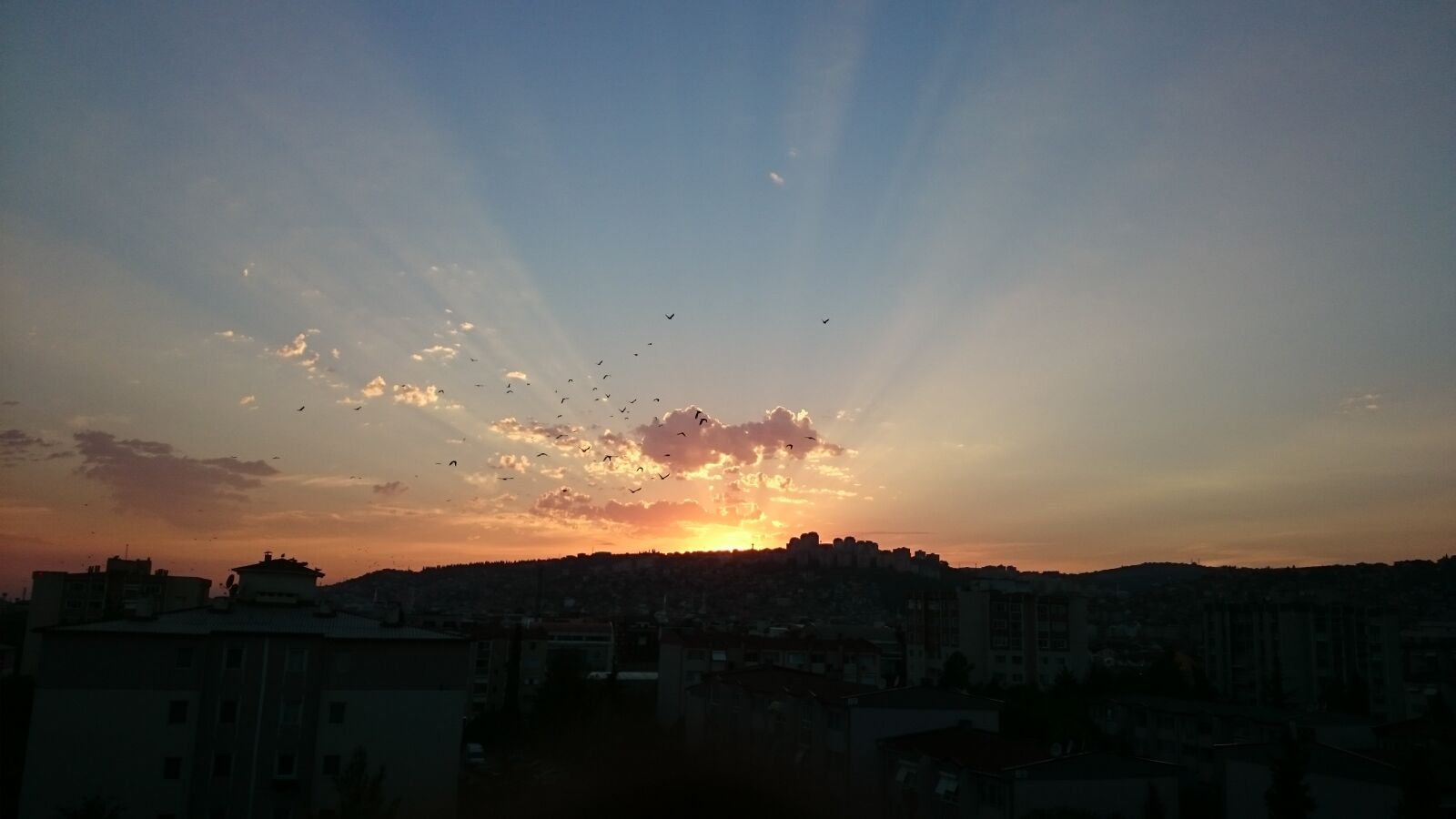 Sony Xperia Z1 sample photo. Sunset, end of the photography