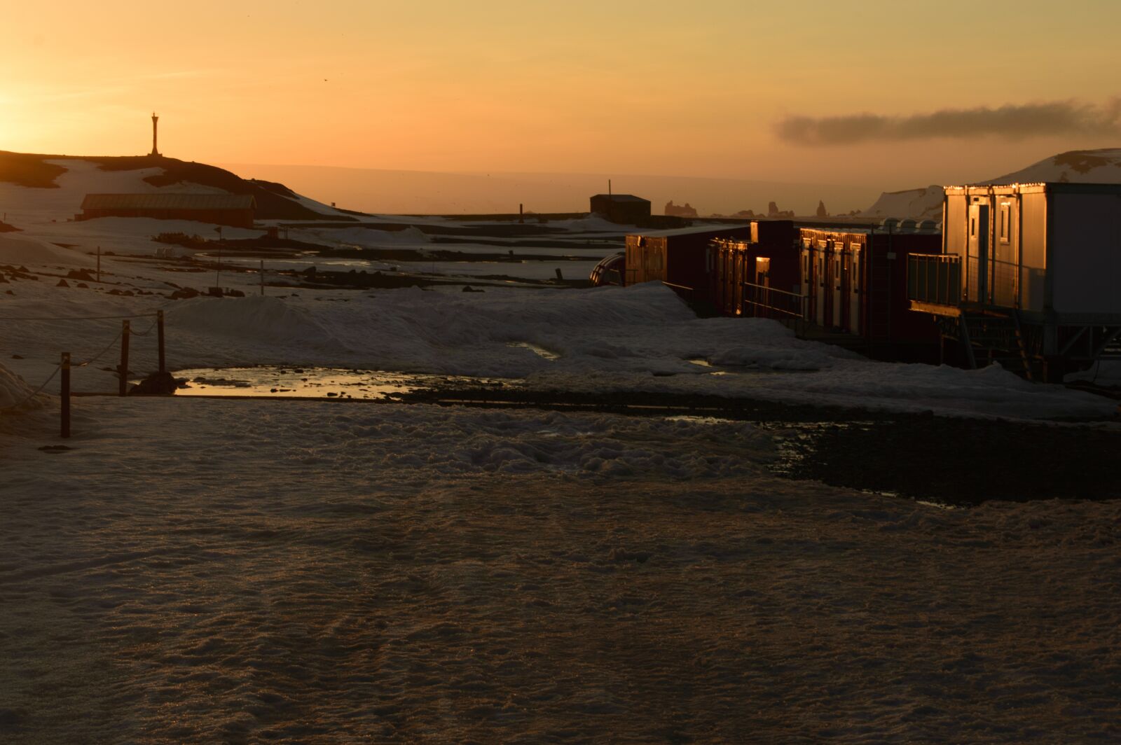 Nikon D3200 sample photo. Landscape, sunset, antarctica photography
