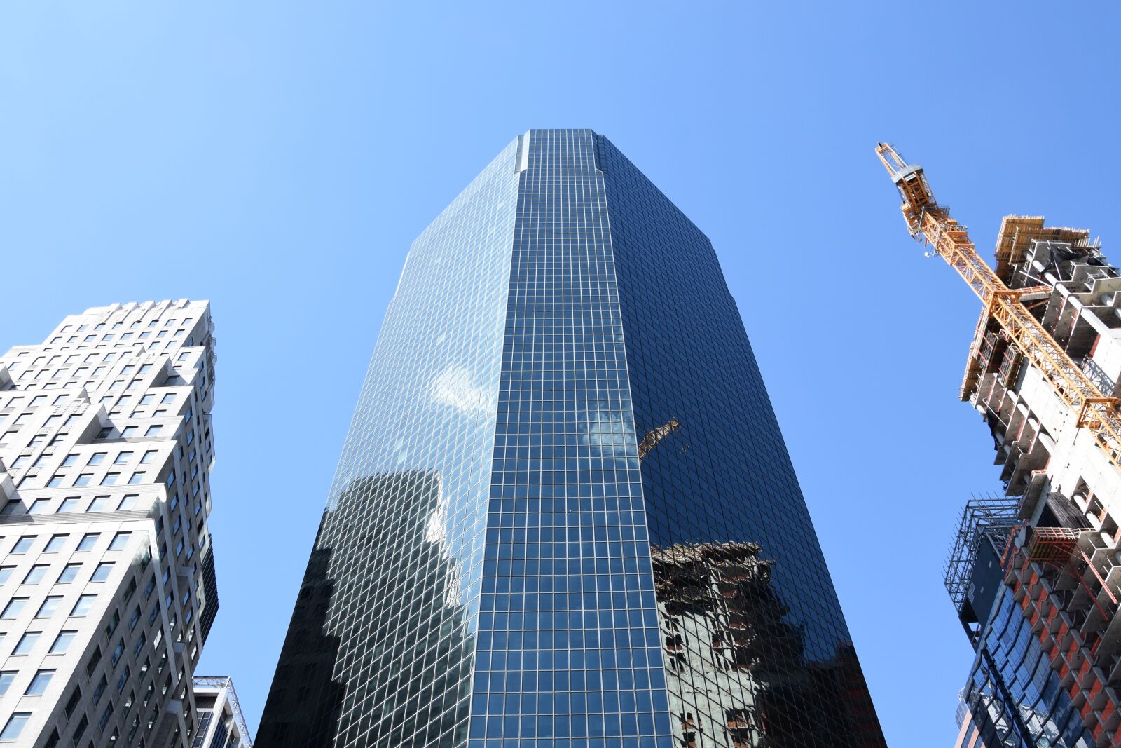Nikon D3300 sample photo. Skyscraper, mirroring, new york photography