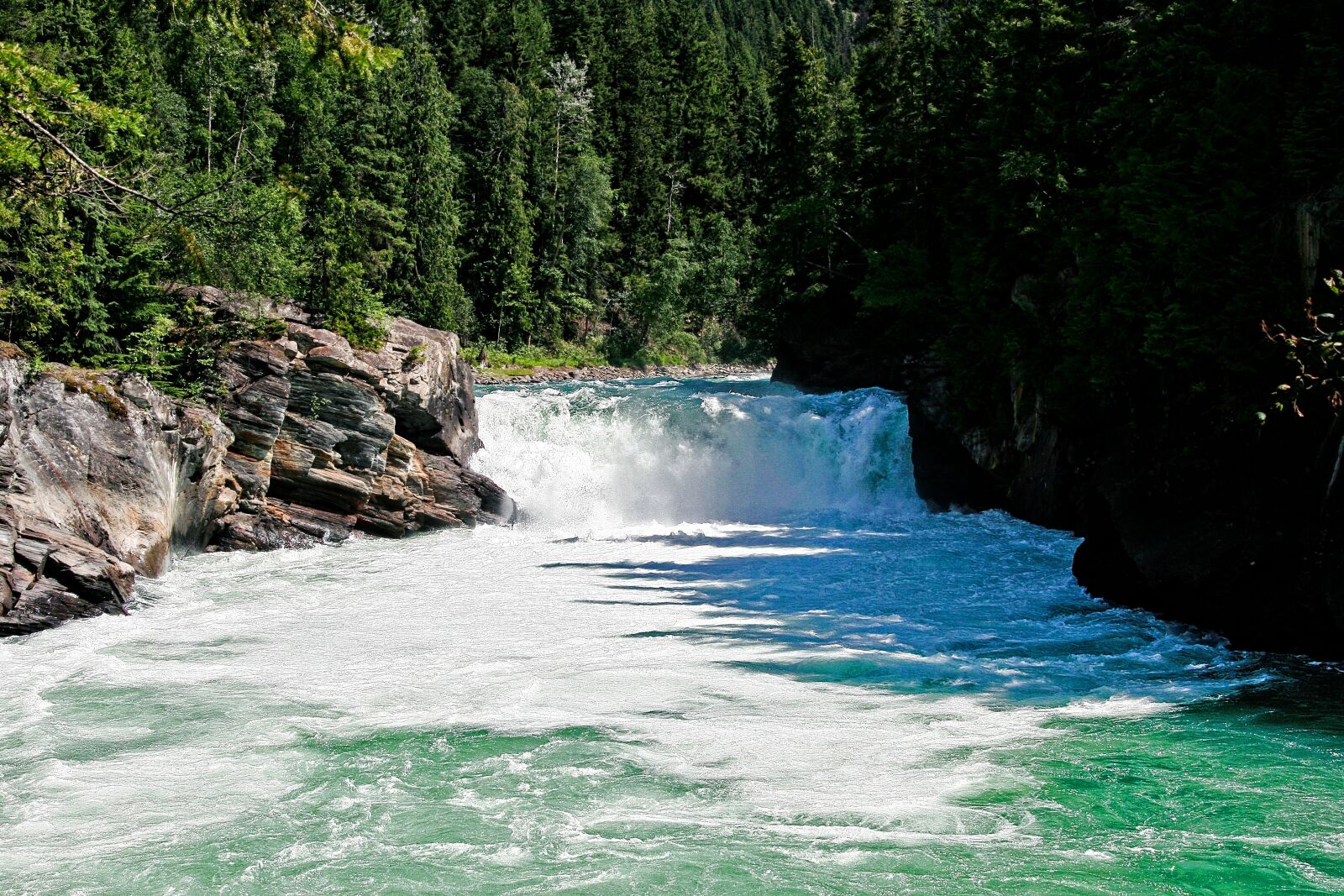 Canon EOS 20D sample photo. River, trees, landscape photography