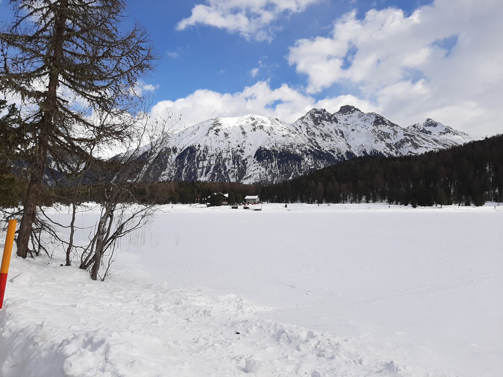 Samsung Galaxy A50 sample photo. Mountains, st, moritz photography