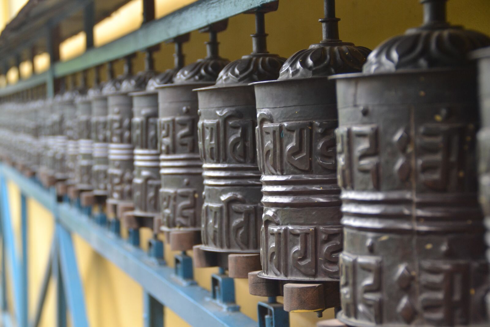 Nikon D3100 sample photo. Buddhist temple, pokhara-baglung highway photography
