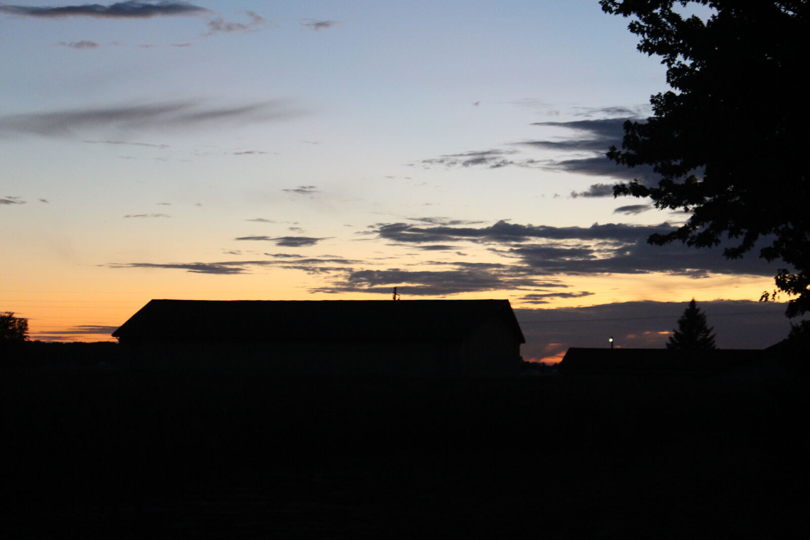 Canon EOS 700D (EOS Rebel T5i / EOS Kiss X7i) + Canon EF-S 18-55mm F3.5-5.6 IS STM sample photo. Building, clouds, country, field photography