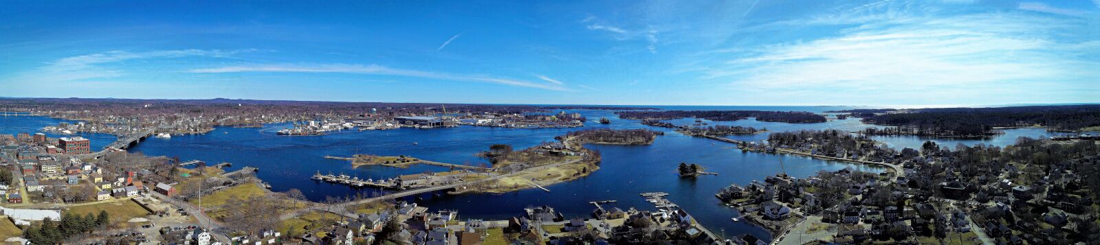 DJI FC6310 sample photo. Portsmouth nh, aerial, drone photography