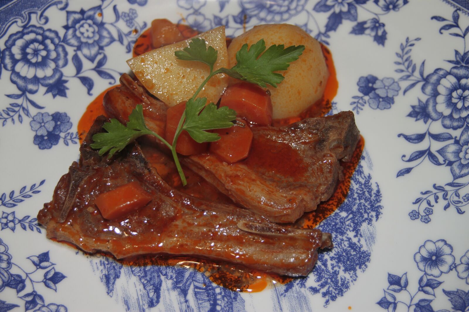 Canon EOS 500D (EOS Rebel T1i / EOS Kiss X3) sample photo. Food, dish, meat photography