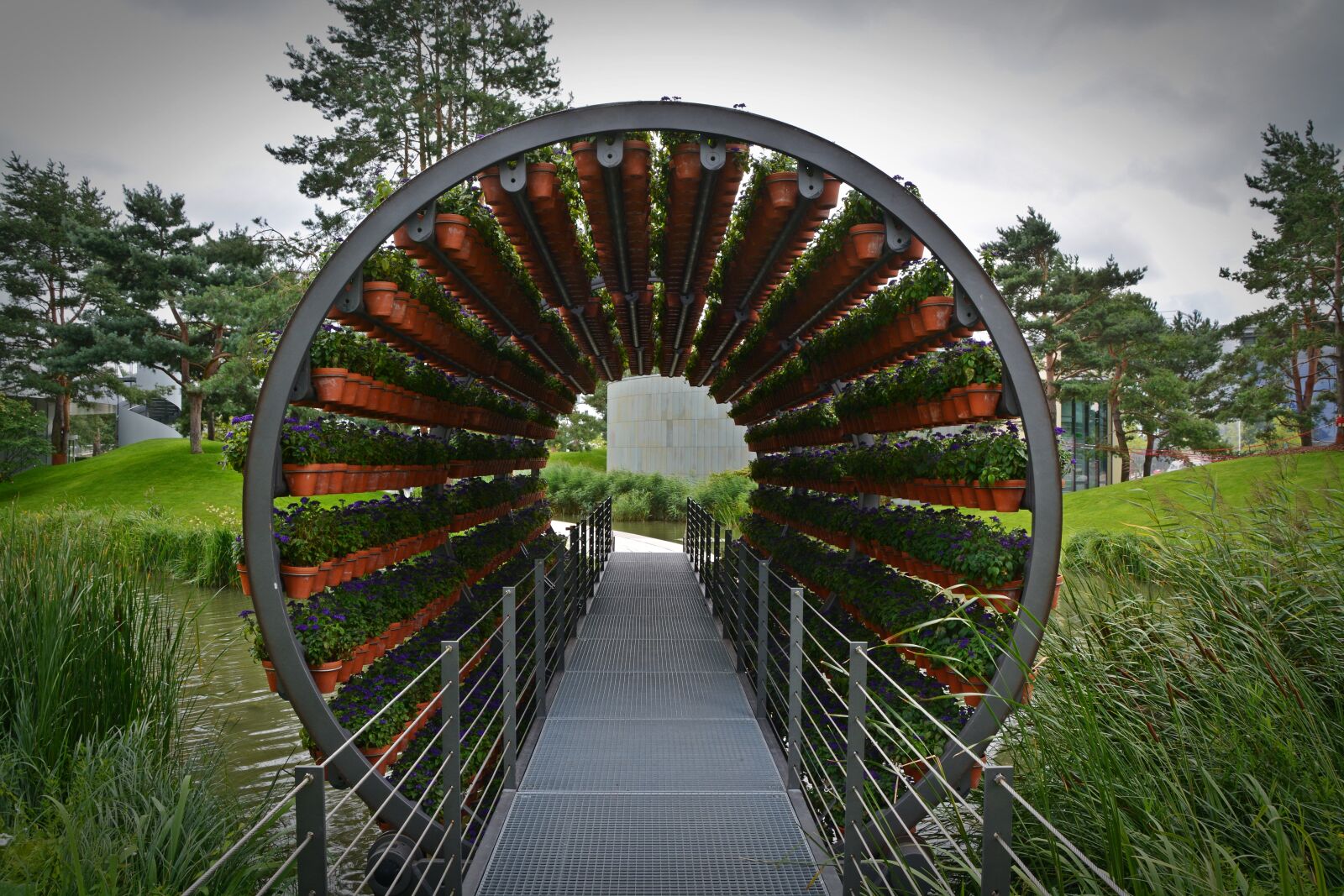 Nikon D5200 sample photo. Bridge, smell, tunnel photography