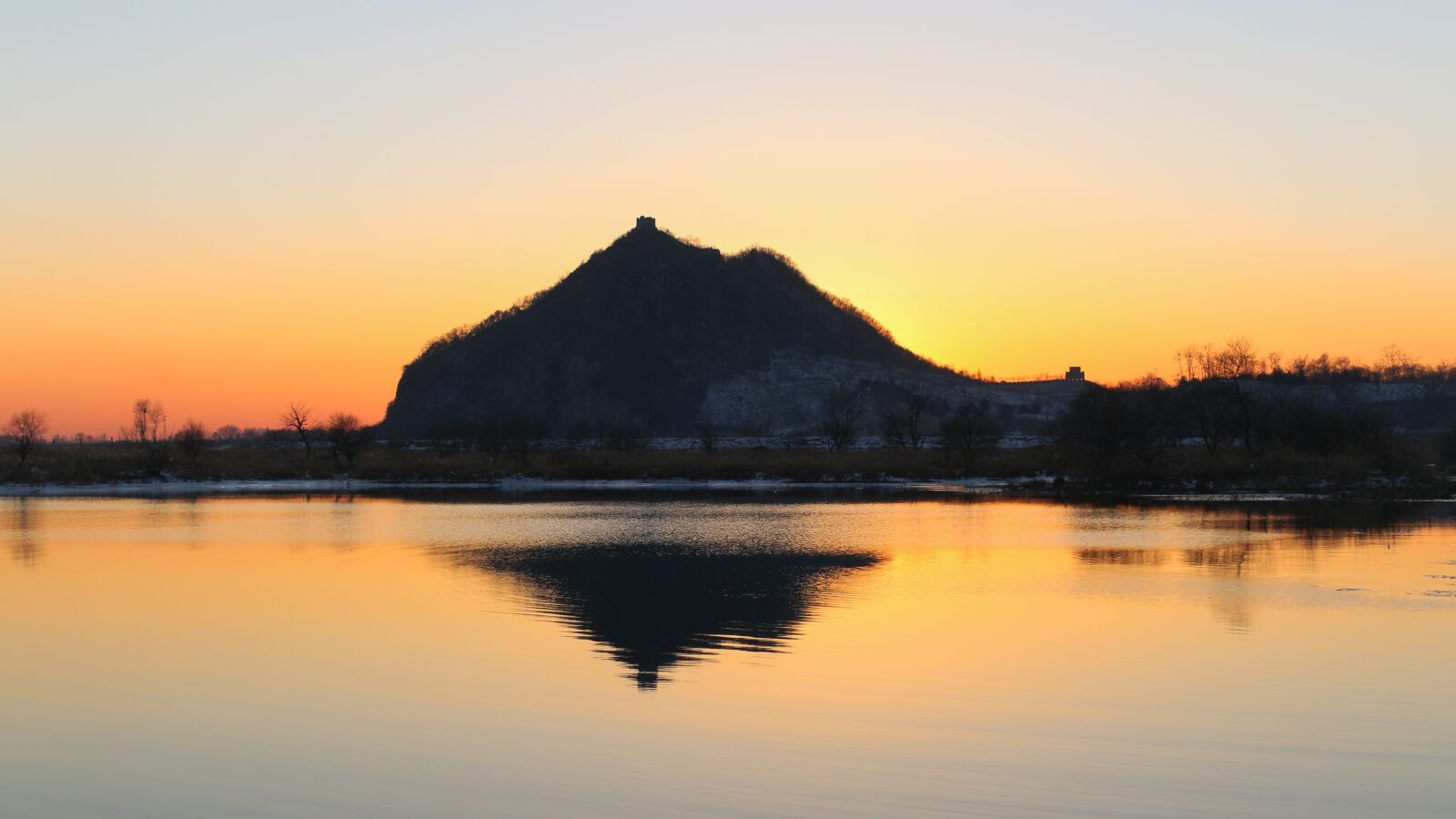 Canon EOS 70D sample photo. North korea, sunset, yalu photography