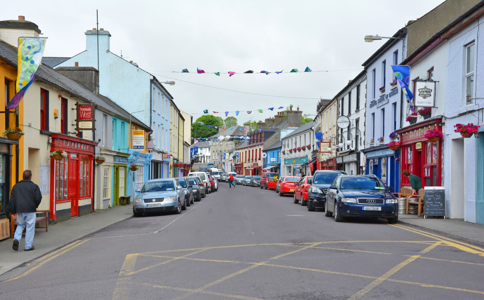 Nikon D5200 sample photo. Road, ireland, irish photography