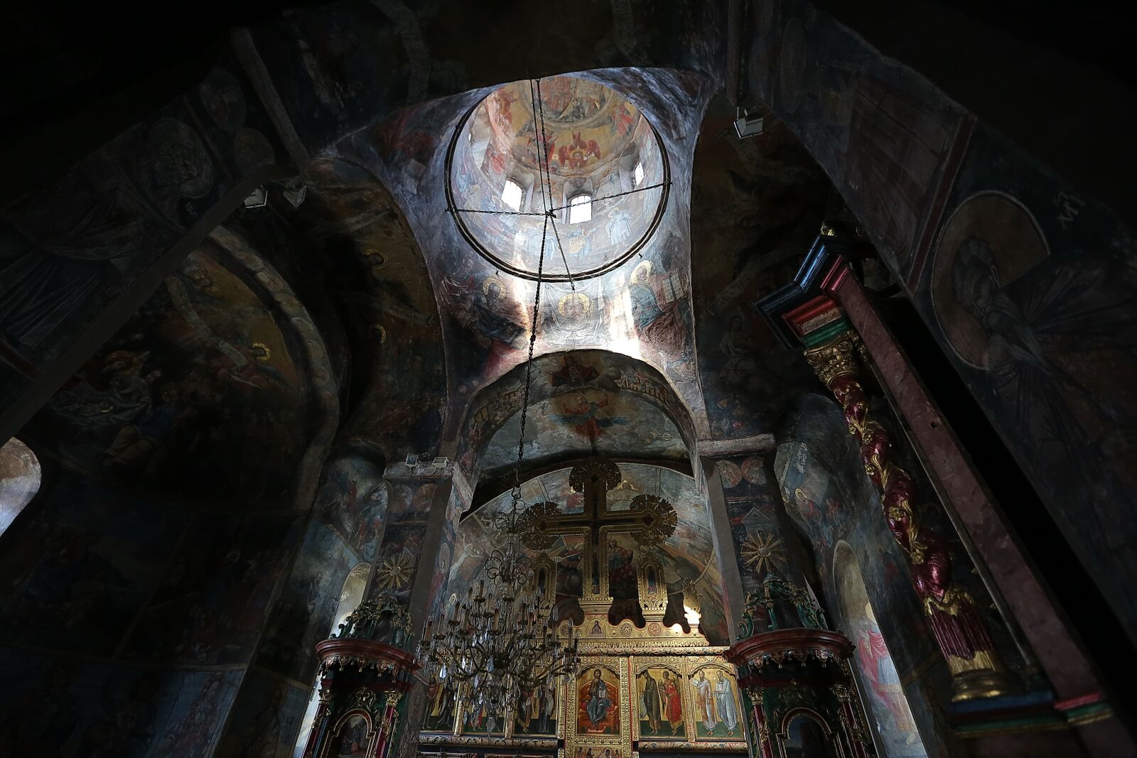 Canon EF 16-35mm F2.8L II USM sample photo. Monastery, byzantine, orthodox, altar photography