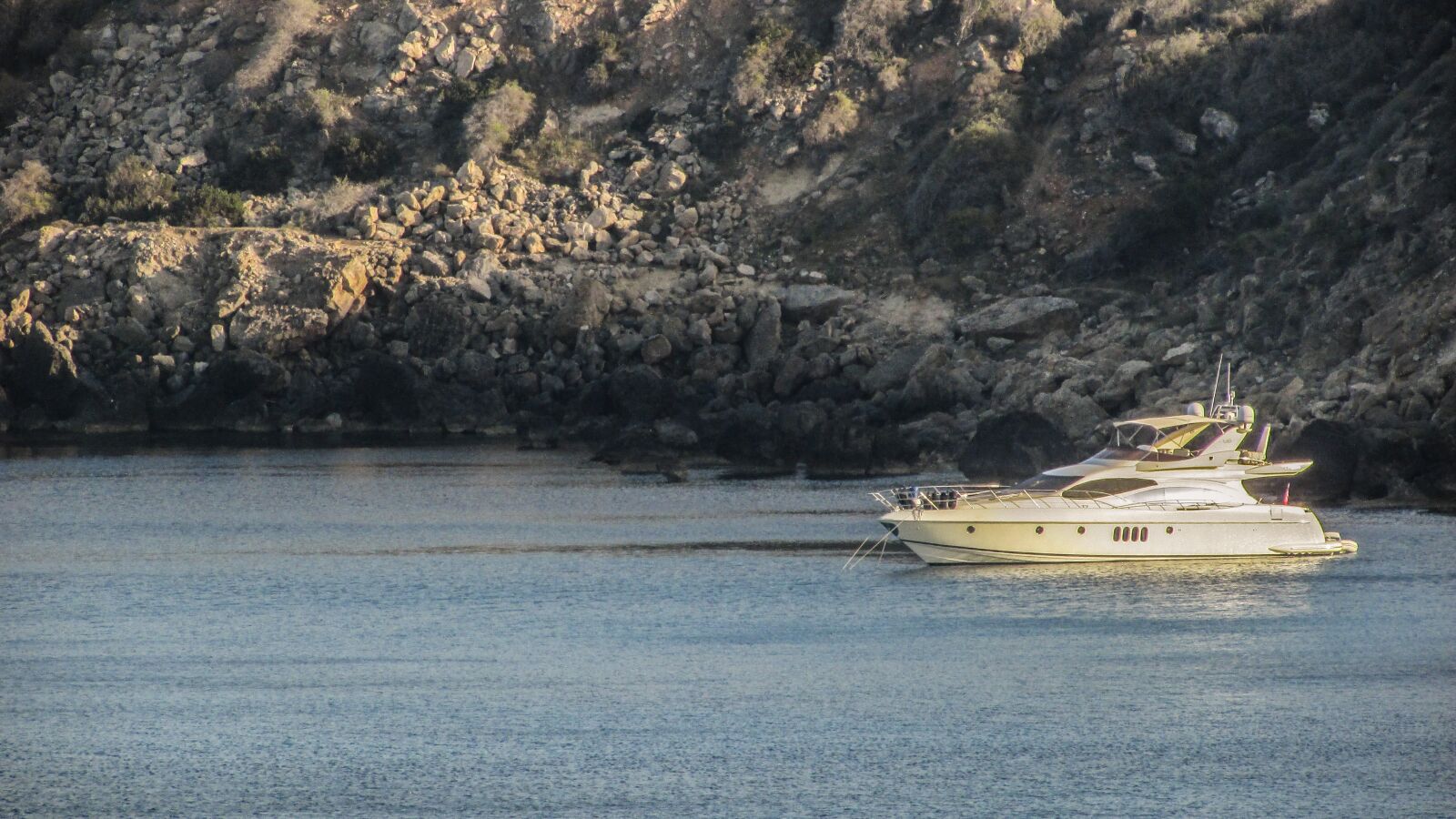 Canon PowerShot SX400 IS sample photo. Cyprus, konnos bay, yacht photography